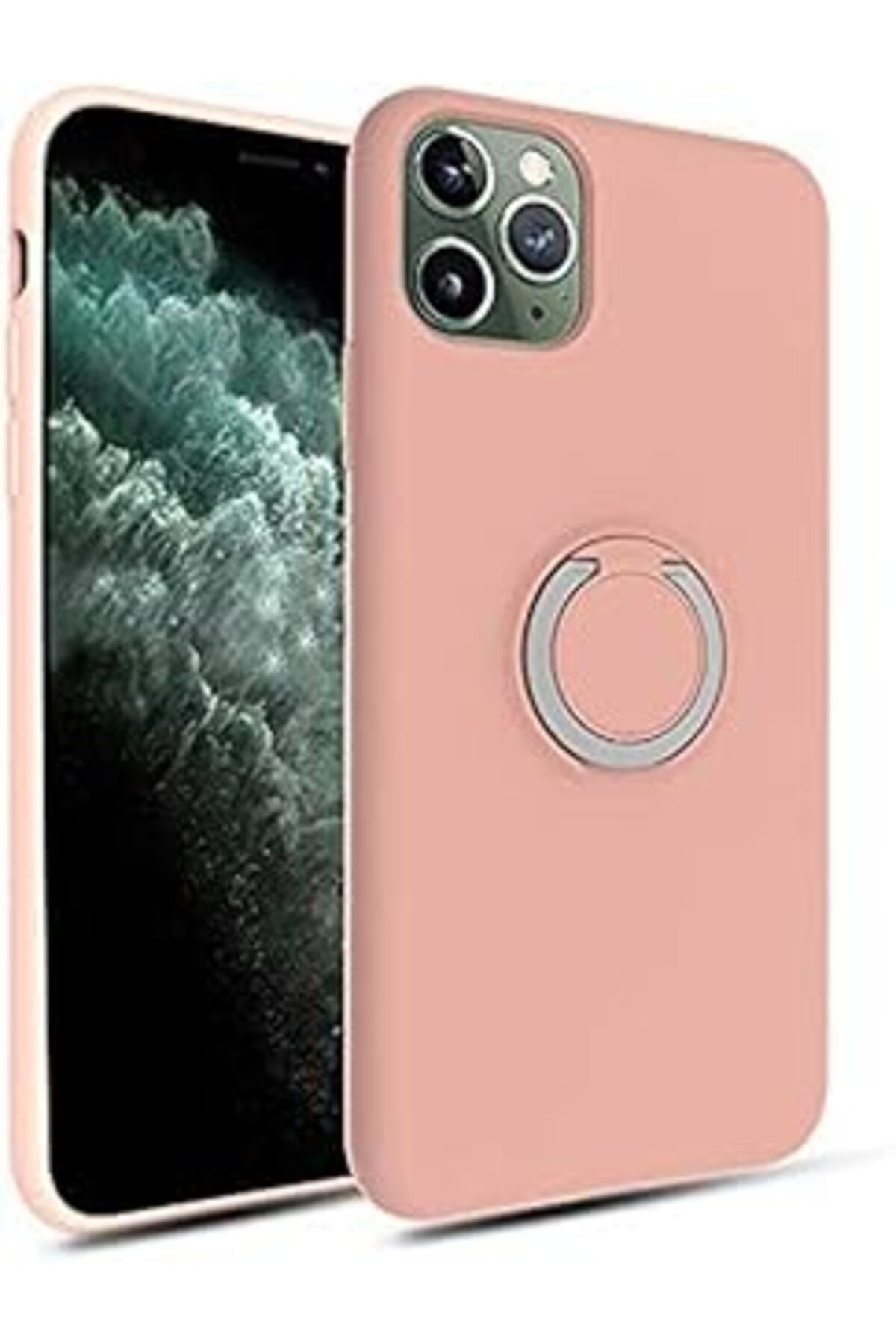 nerede bulurum Kny Iphone 11 Pro İÇin Kılıf, Ultra İNce Yüzüklü Manyetik Plex, Silikon, Pembe