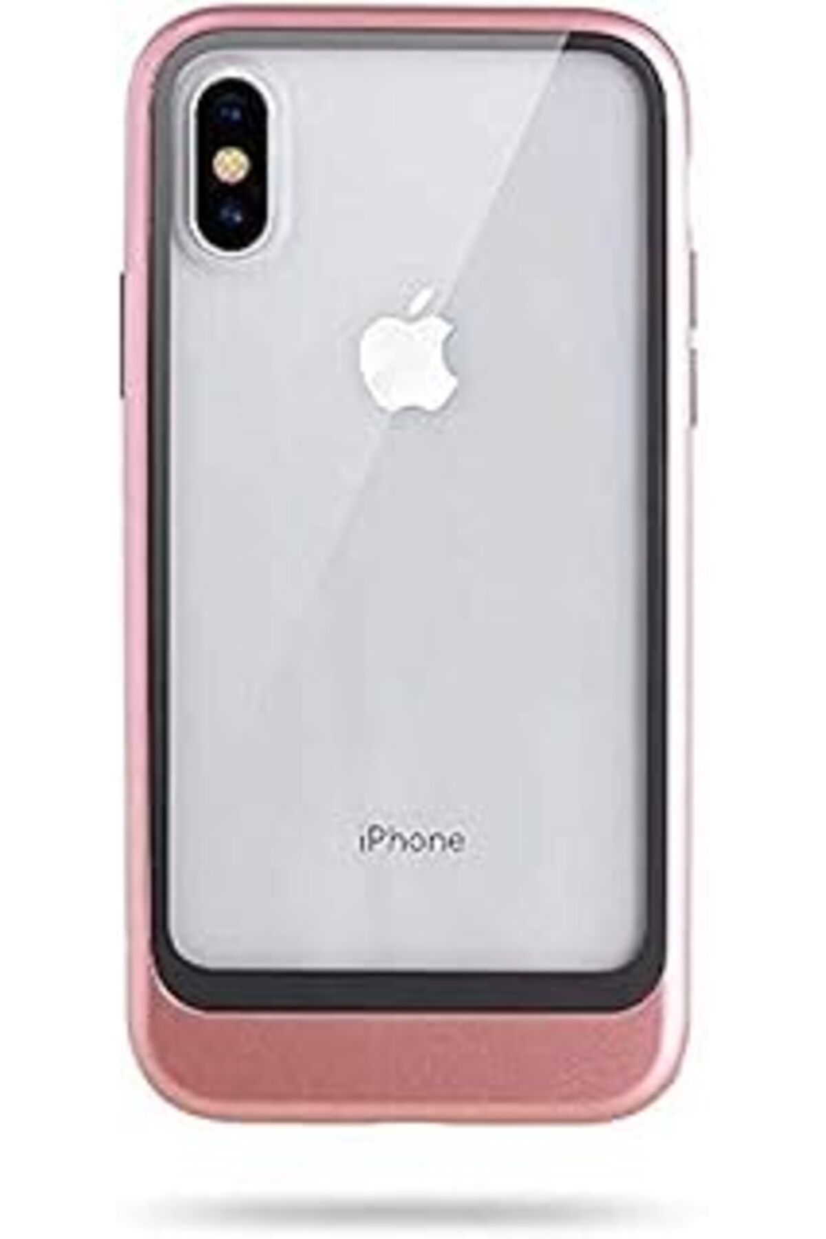 NZM TİCARET Roar 8893 Iphone X Ile Uyumlu Kılıf, Ace Hybrid Ultra Thin Back Cover, Rose