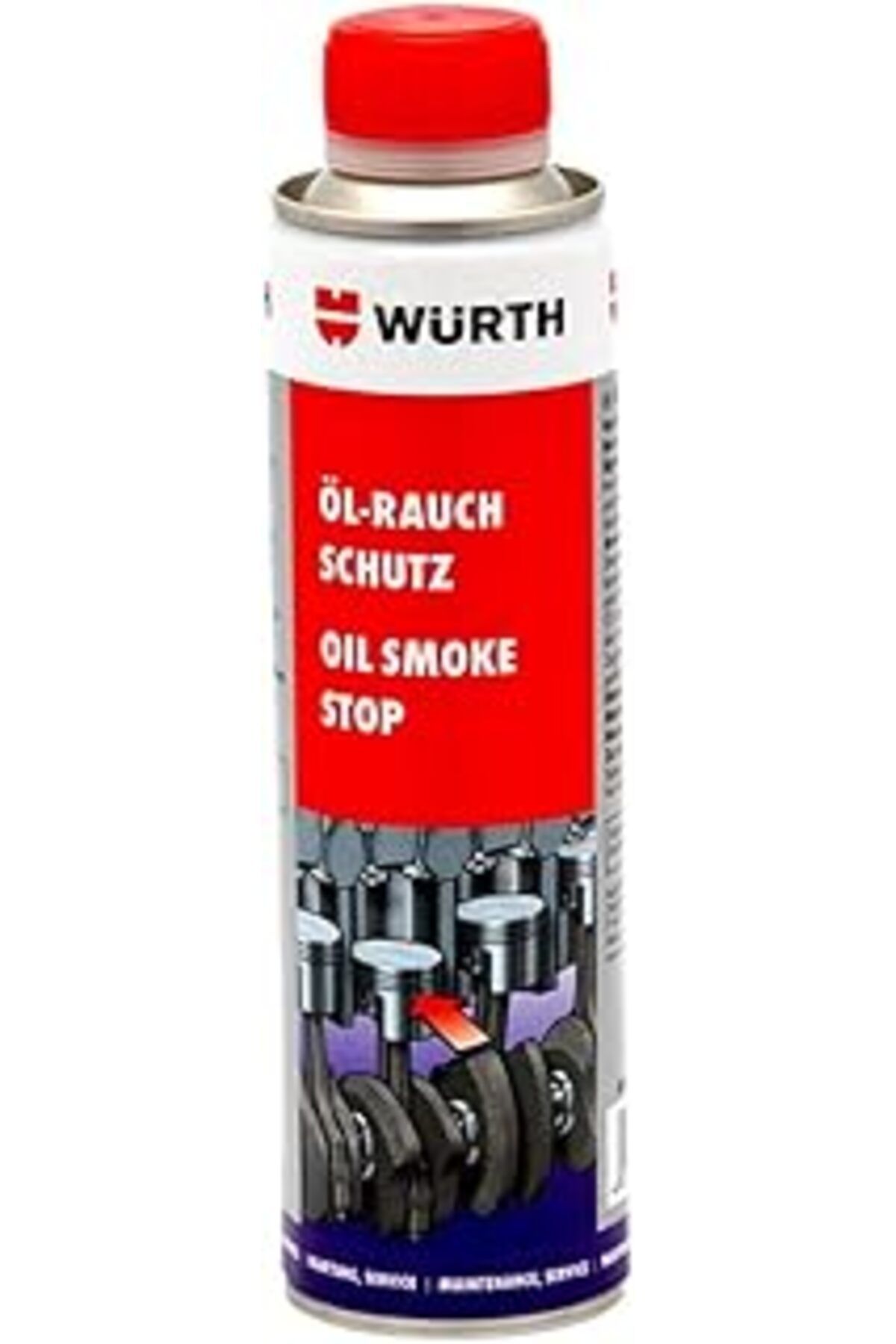 NZM TİCARET Würth Duman Önleyici Motor Yağı İÇin 300 Ml