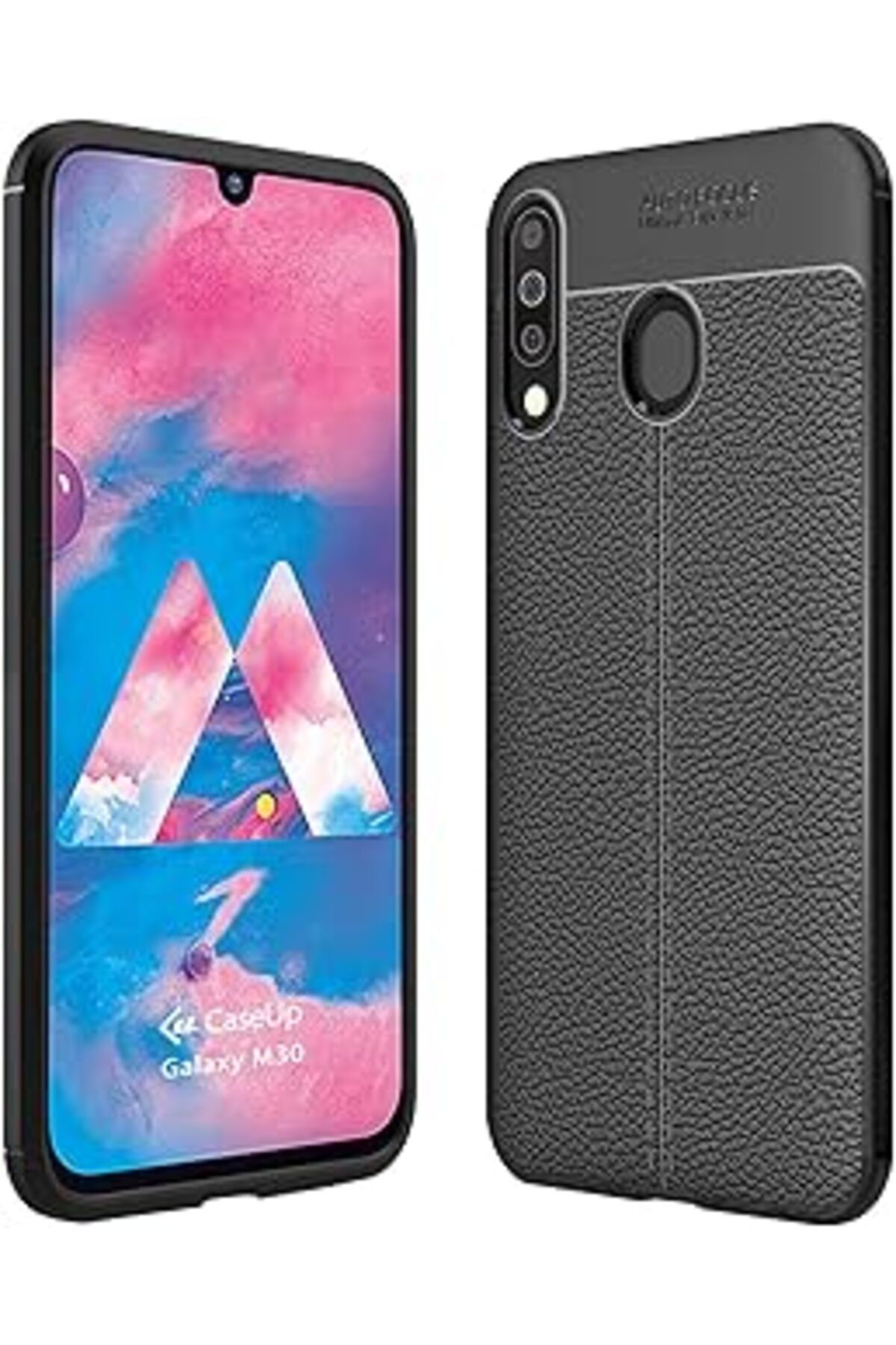 nazeninstoğu Caseup Galaxy M30 Uyumlu Kılıf, Caseup Niss Silikon Siyah