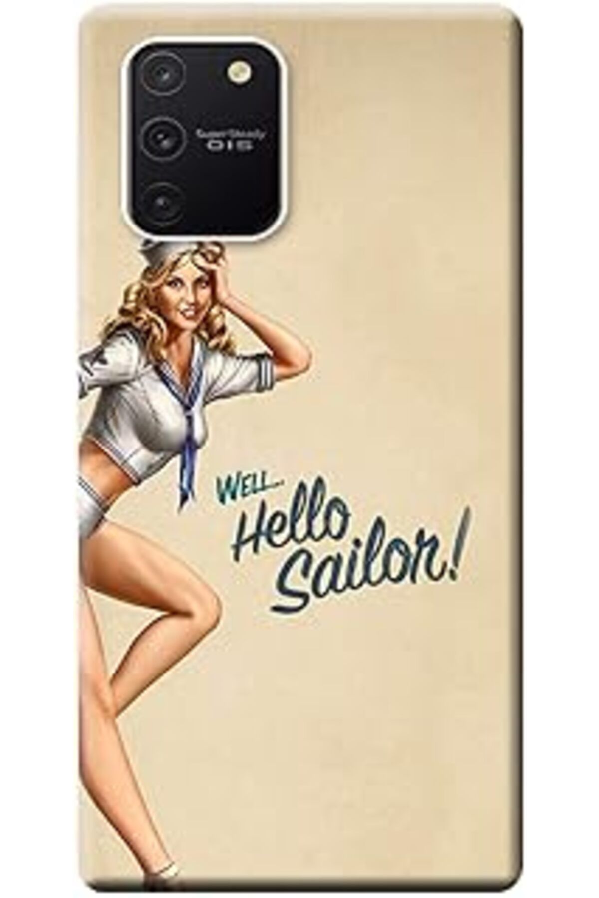 NZM TİCARET Galaxy S10 Lite Kılıf Sm-G770F Baskılı Silikon Sailor! Stk:244