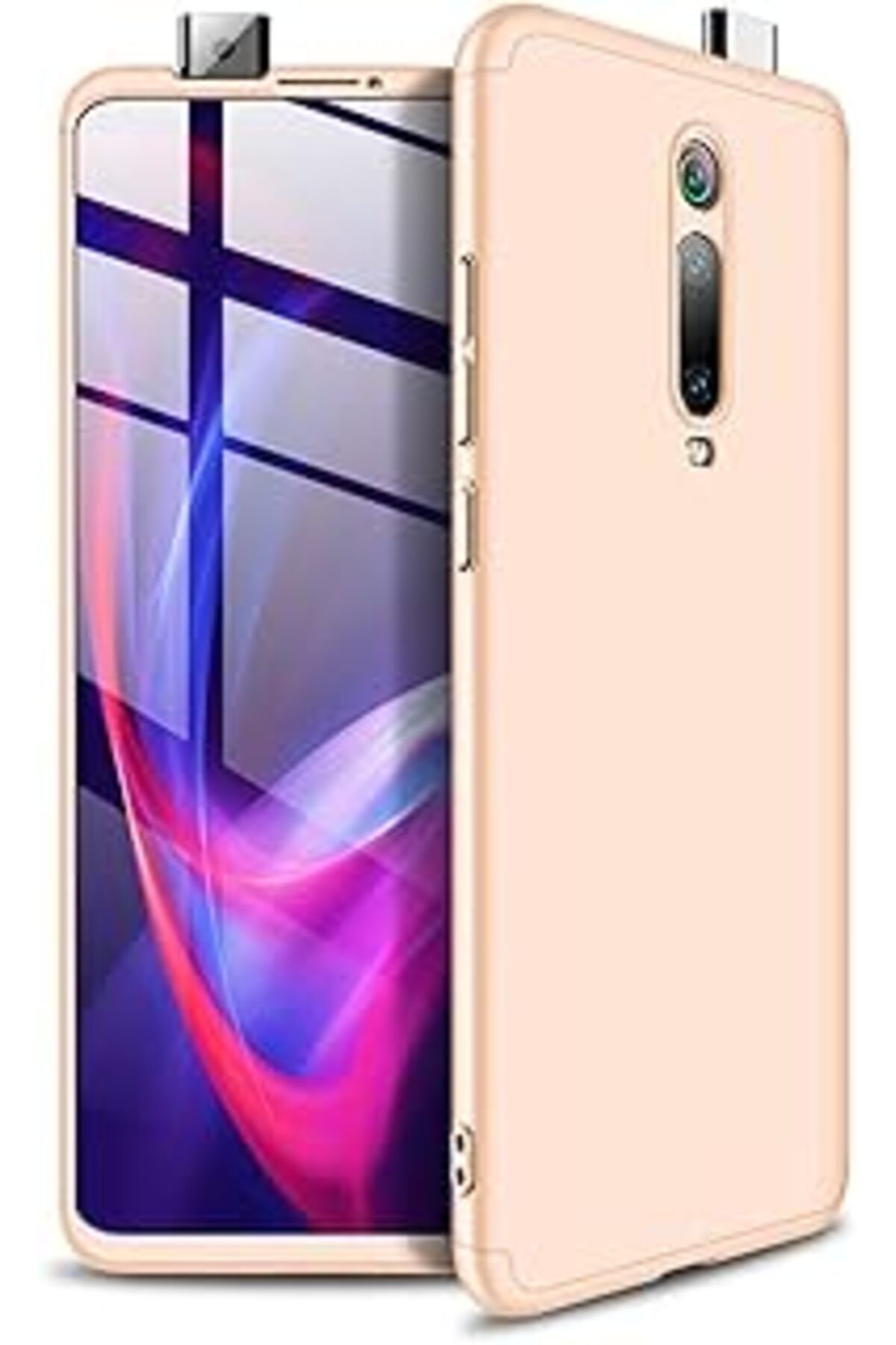 MAGNESİA Redmi K20 Için Kılıf Double Dip 360 Protective [Redmi K20 Ile Uyumlu Kılıf -