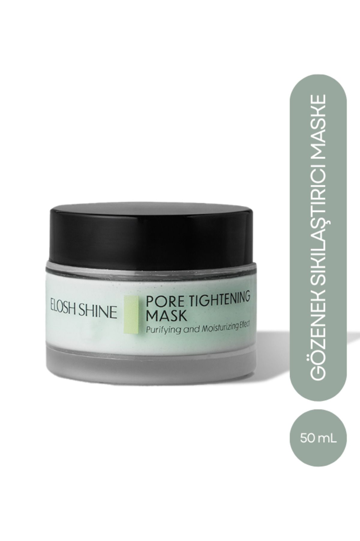 Elosh Shine Gözenek Sıkılaştırıcı ve Derinlemesine Nemlendiren Maske 50 ml