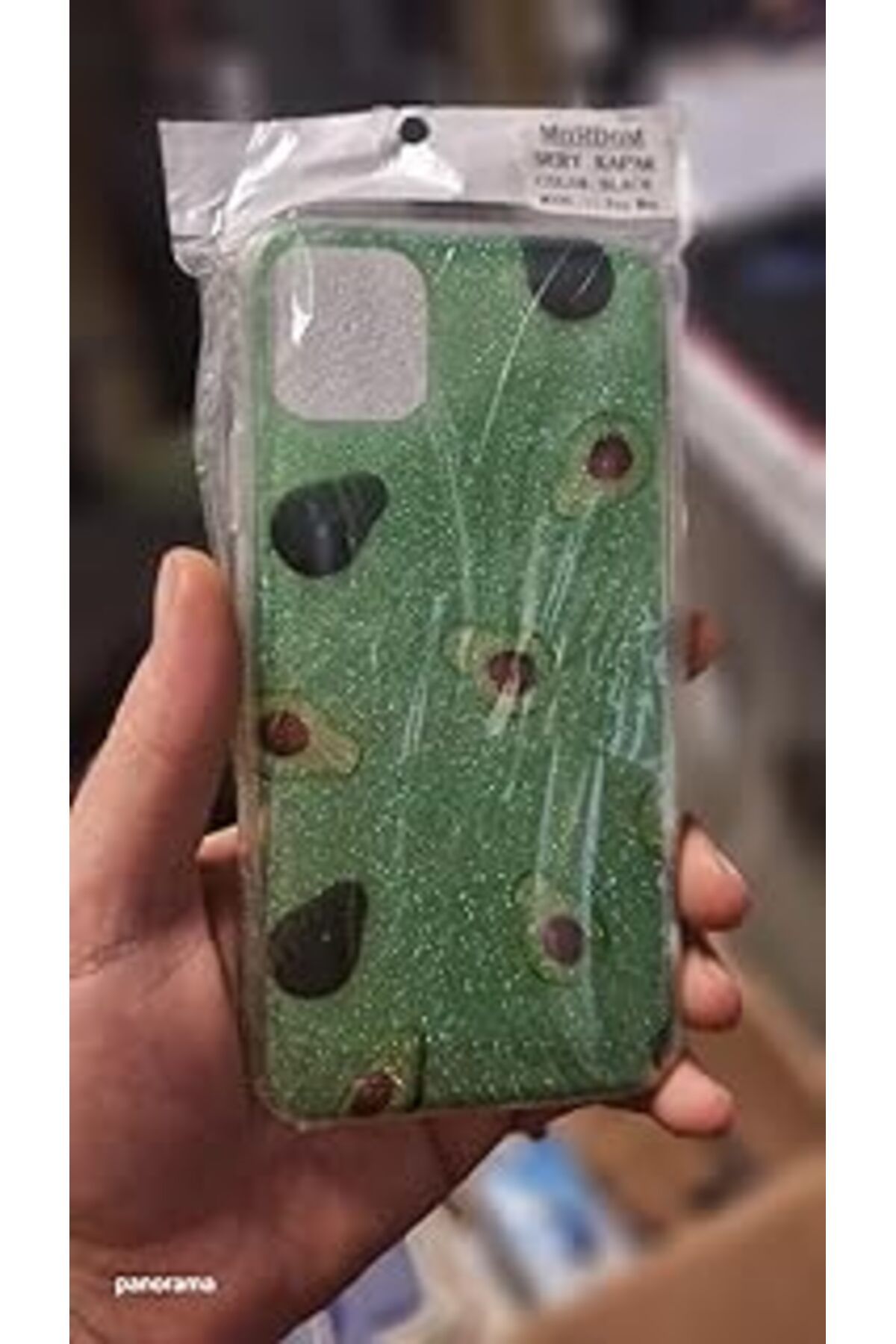 ebadi Avacado Baskılı Iphone 11 Pro Max Kılıf (Pembe)