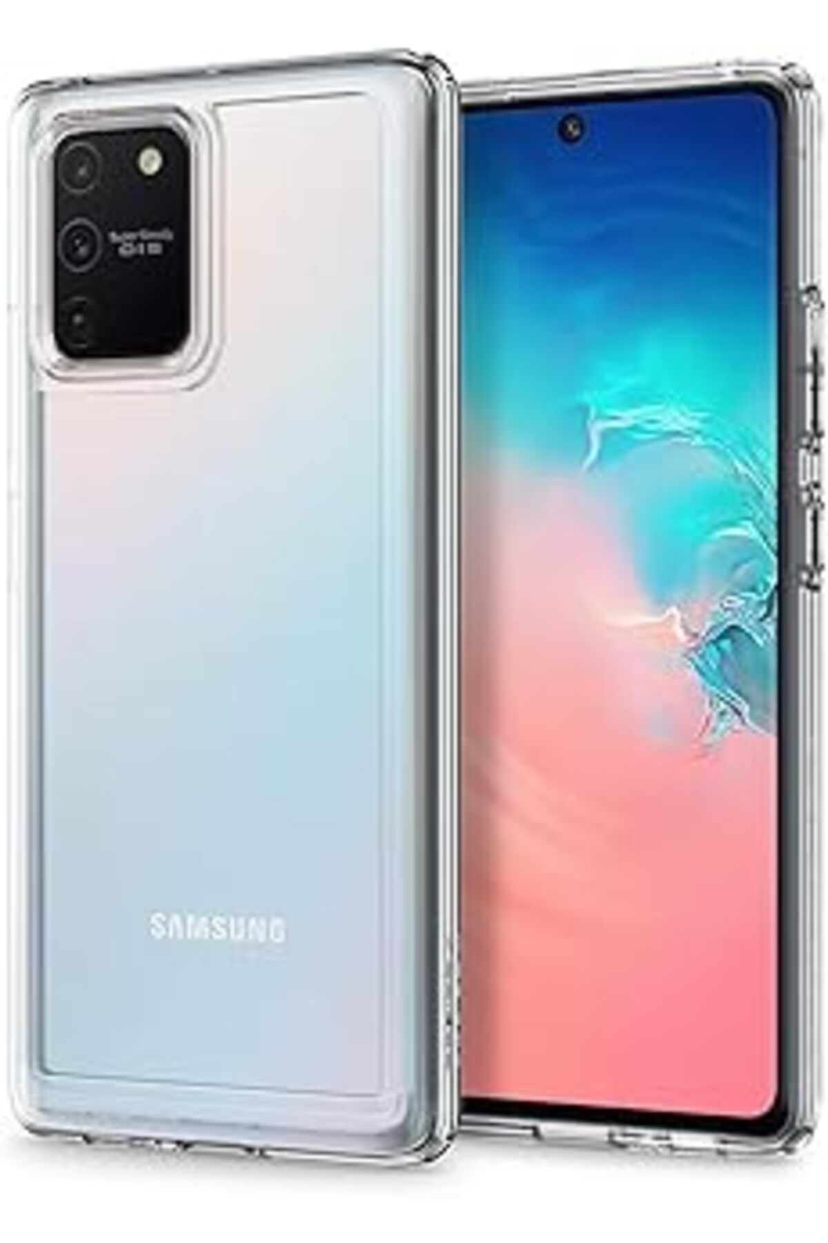 feifei Spigen Galaxy S10 Lite Kılıf Ultra Hybrid Crystal Clear - Acs00689