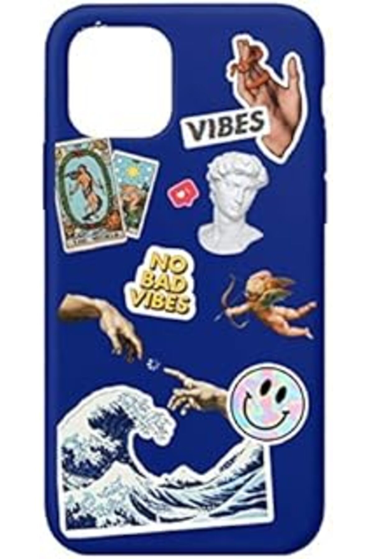 feifei Sumthincs St240 Summer Stickers Premium Mavi Iphone 11 Pro Max Için Telefon Kılıfı