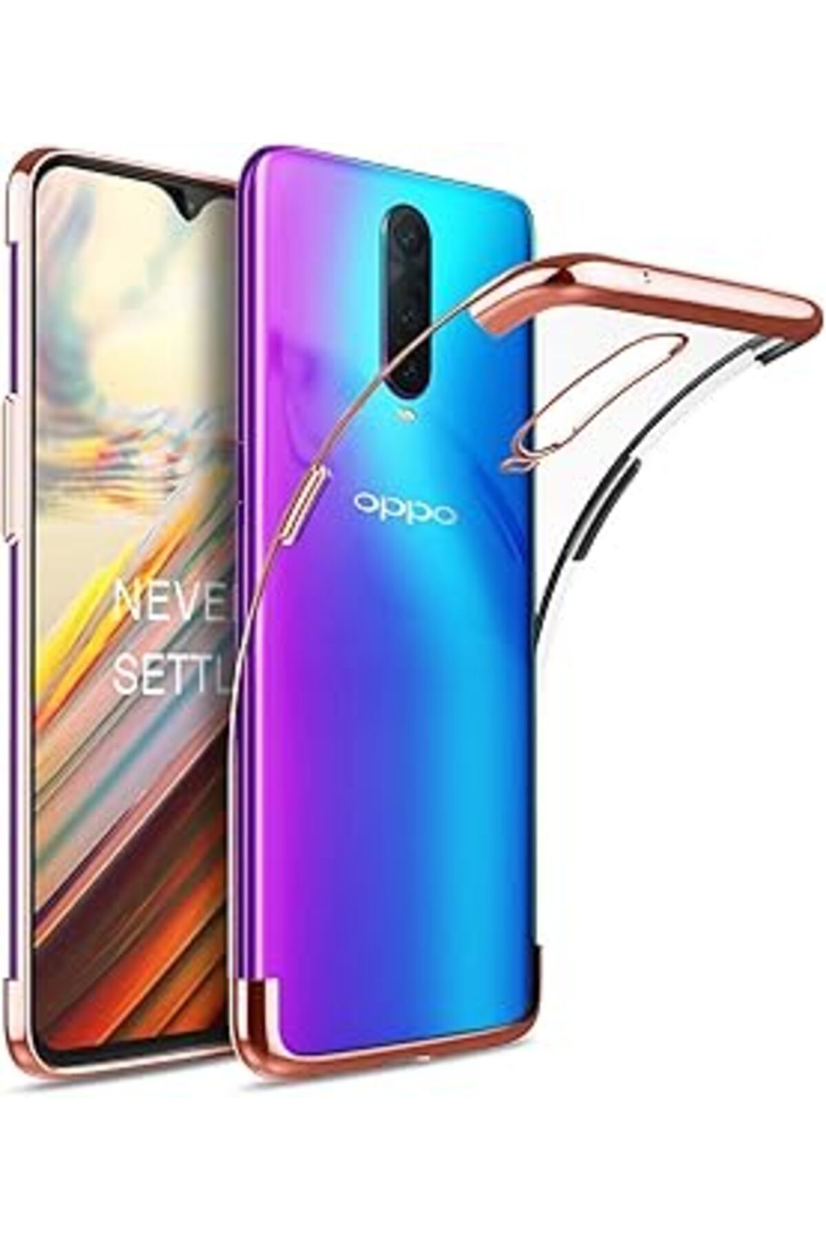 nerede bulurum Oppo Rx17 Pro Kılıf Skyfall Transparent Clear Rose