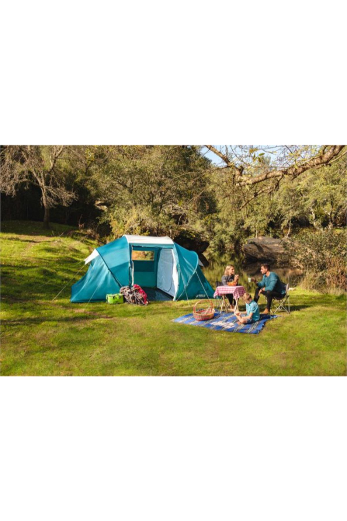 BESTWAY-Pavillo-Family Ground 4Person Tent 4.60Mx2.30Mx1.85M 2