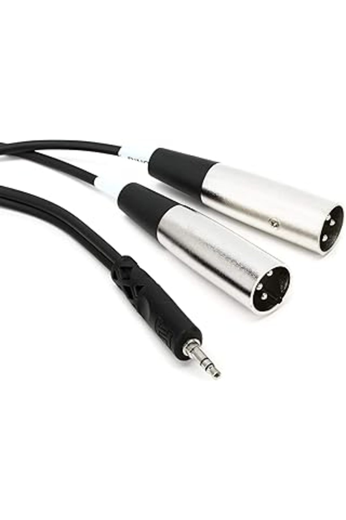 NZM TİCARET Hosa 3.5 Mm. Trs (M) - Dual Xlr (M) Stereo Breakout Kablo 3 M (Cyx-403M)