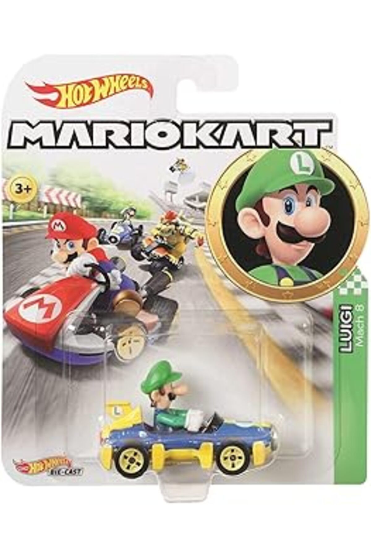 NZM TİCARET ® Mario Kart™ Luigi, Mach 8 Vehicle