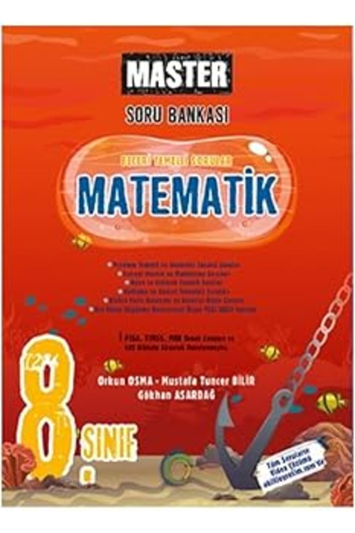 NZM TİCARET Okyanus Yayinlari 8. Sinif MatematiK Soru Bankasi SeriSi 1122