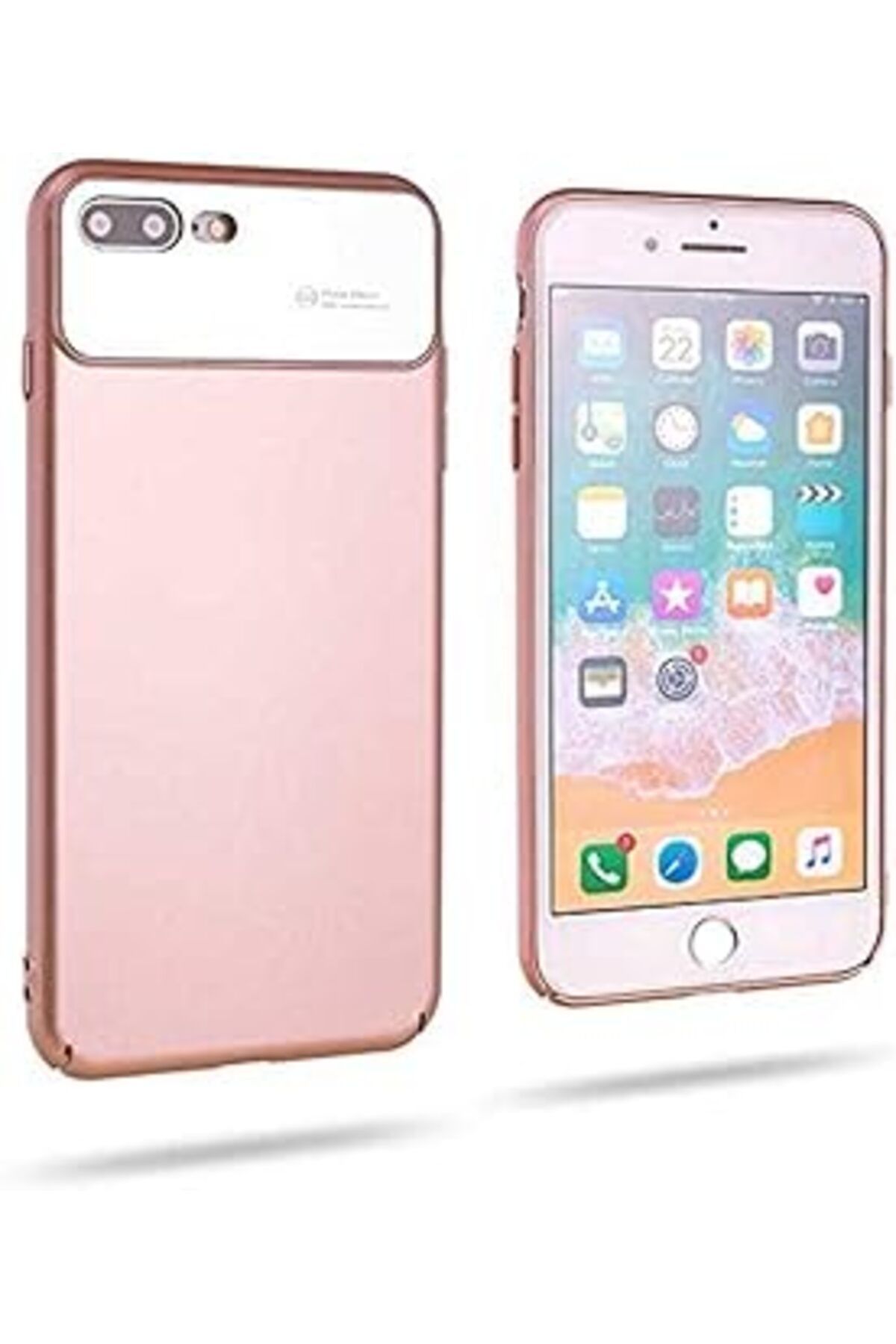 MAGNESİA Roar 8965 Iphone 7 Plus Ile Uyumlu Kılıf, Ultra-Air Hard Back Cover, Rose