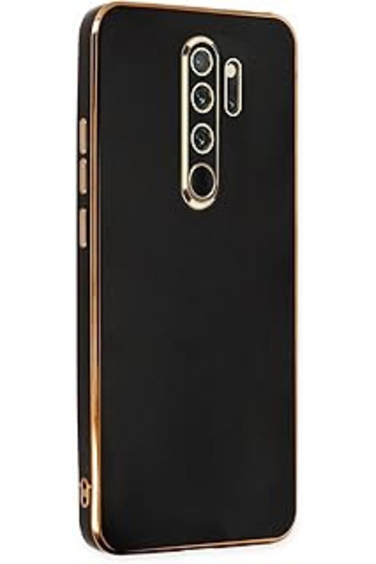 MAGNESİA Mi Redmi Note 8 Pro Için Kılıf Olive Plated Siyah [Redmi Note 8 Pro Ile Uyumlu Kılıf