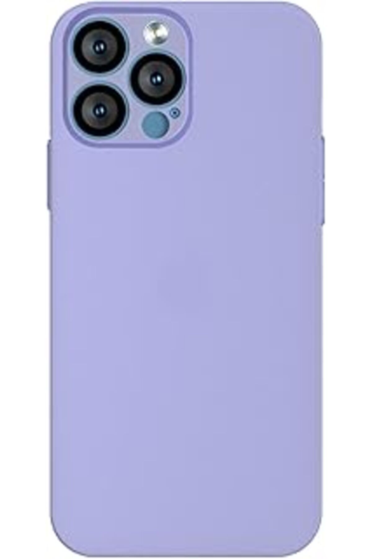 NZM TİCARET Bause Iphone 11 Uyumlu Basiccolors Ultra İNce Mat Tpu Kılıf (Şeffaf Lila)