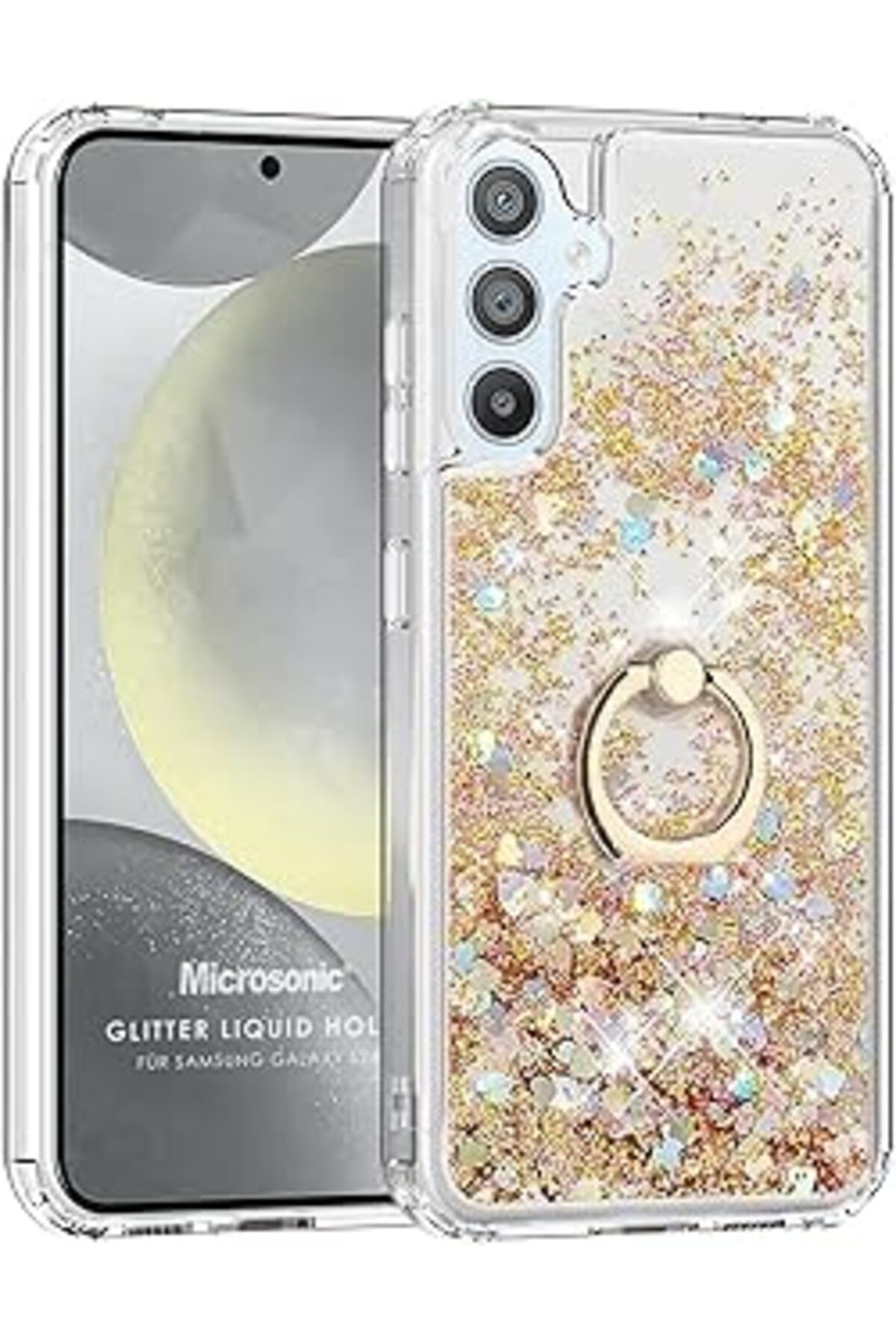 EDALKILIÇ Galaxy S24 Için Kılıf Glitter Liquid [Galaxy S24 Ile Uyumlu Kılıf -