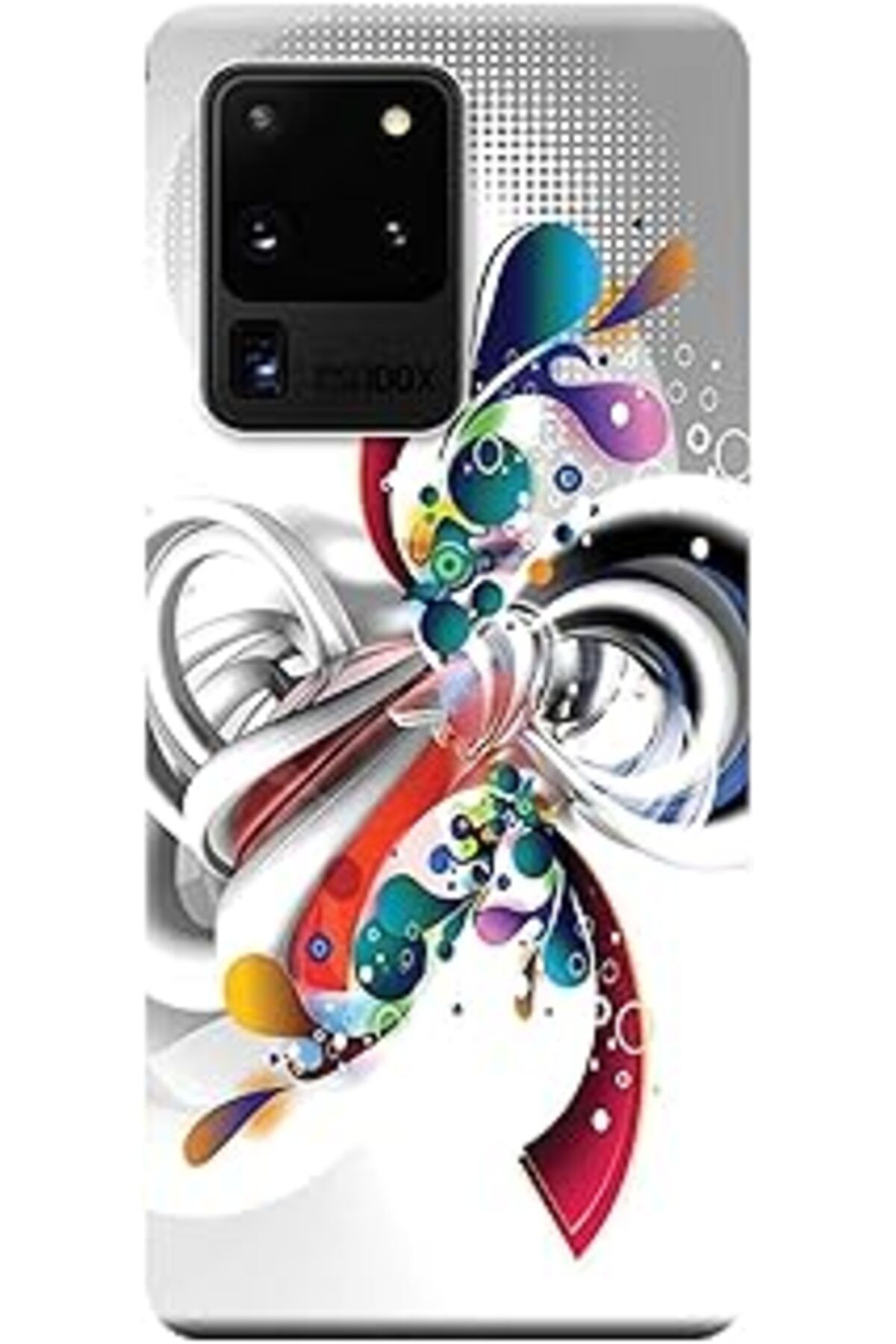 NZM TİCARET Galaxy S20 Ultra Kılıf (Sm-G988B) Baskılı Silikon Rendkli Tasarım Stk:570