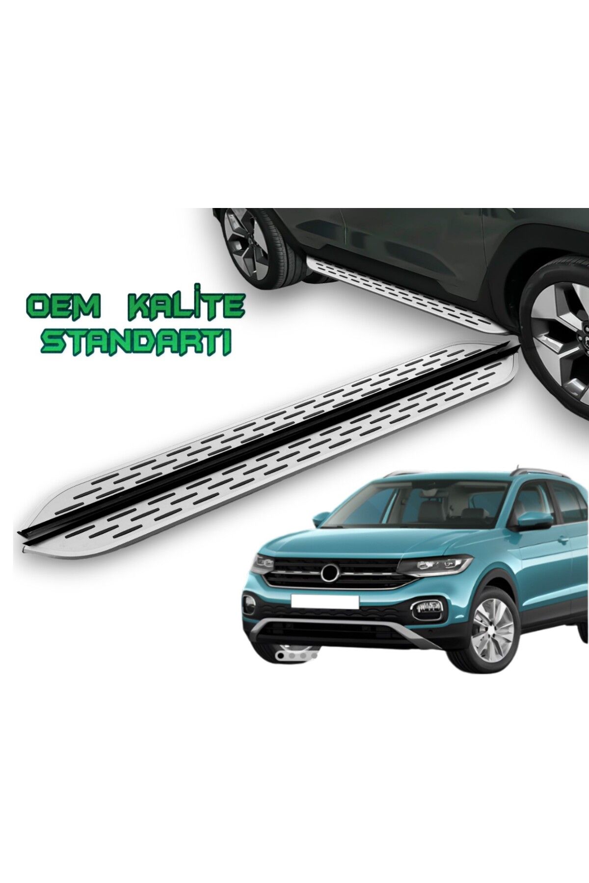 Omsa VOLKSWAGEN T-CROSS 2019 2020 2021 2022 2023 2024 2025 ARACA ÖZEL YAN BASAMAK PRV1