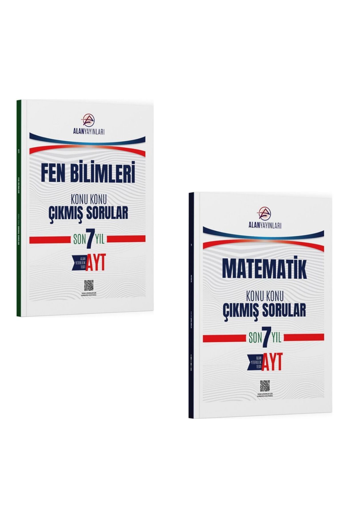 Bes Yayınları Alan Yaynları AYT Matematik ve Fen Bilimleri Konu Konu Son 7 Yıl Çıkmış Sorular