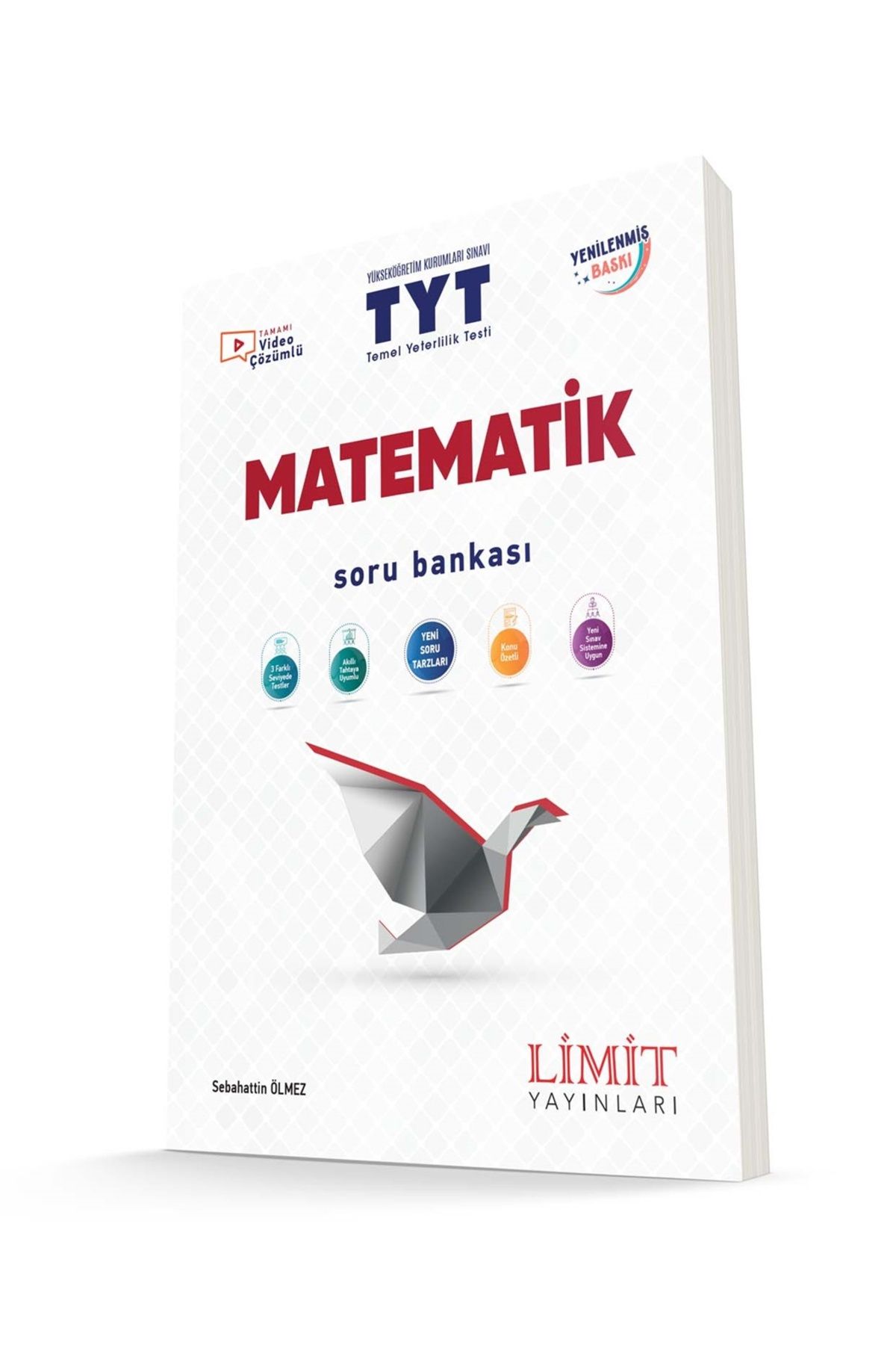 Limit Yayınları 2024 - 2025 Müfredat Yeni Nesil TYT MATEMATİK SORU BANKASI