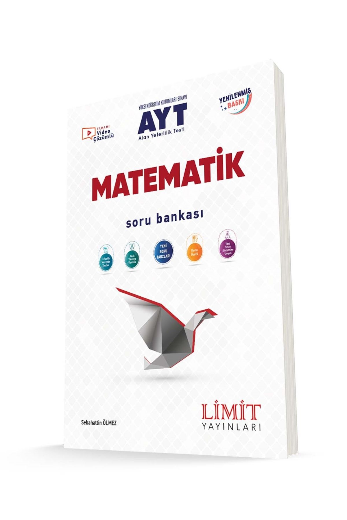 Limit Yayınları 2024 - 2025 Müfredat Yeni Nesil AYT MATEMATİK SORU BANKASI