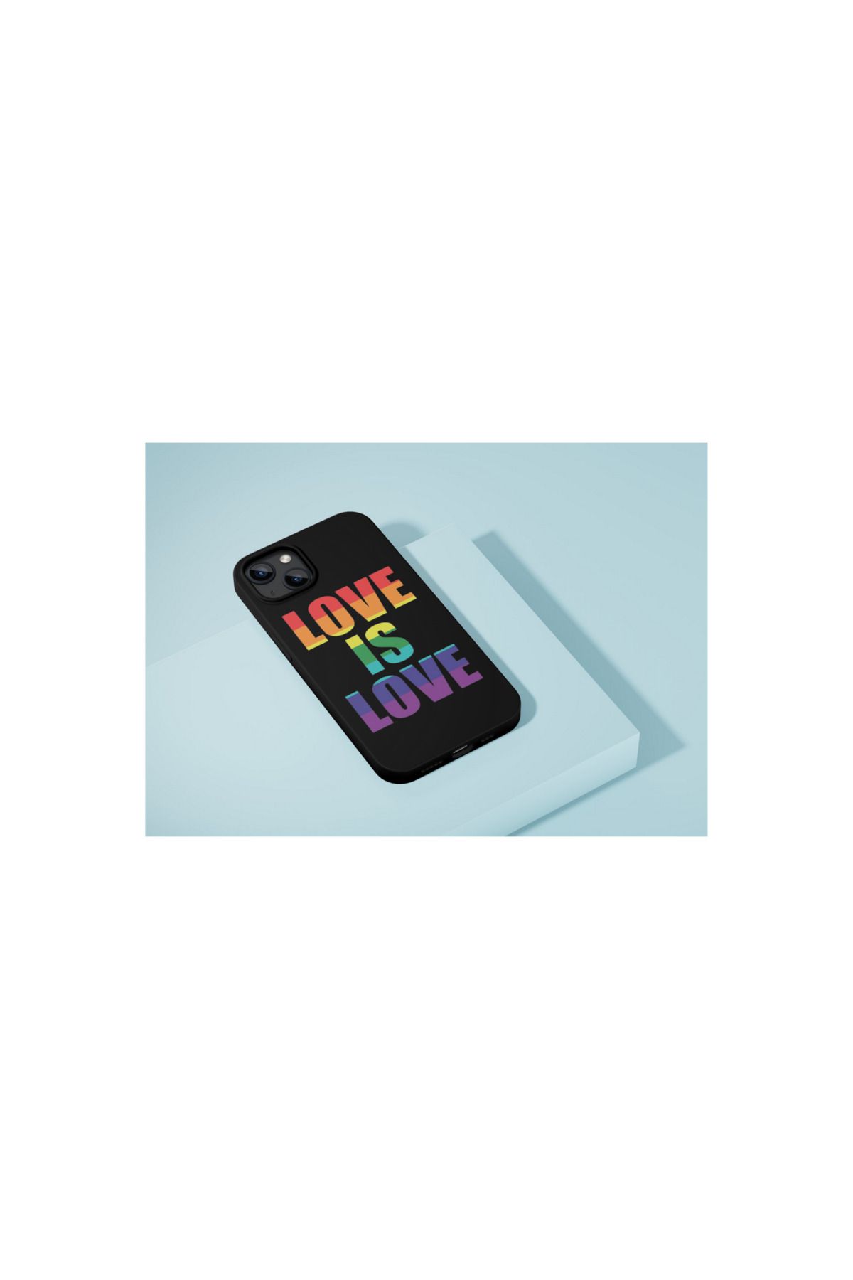 SOFTCASE Love is Love Iphone Tüm Modellere Uyumlu Kılıf Iphone 6,7,8,x,11,12,13,14,15,16 Plus