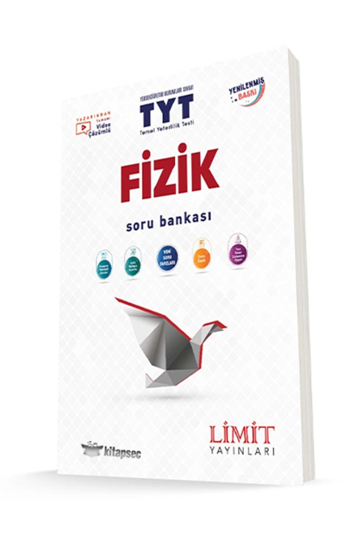 Limit Yayınları 2024 - 2025 Müfredat Yeni Nesil TYT FİZİK SORU BANKASI