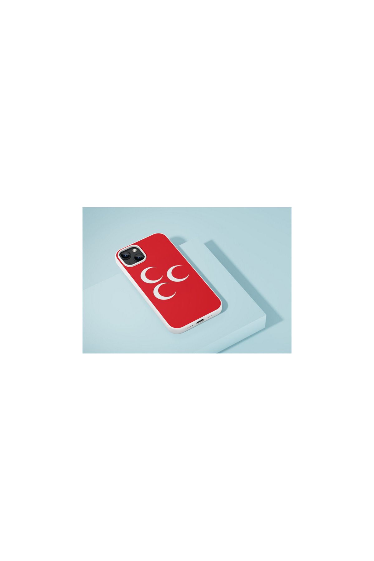 SOFTCASE 3 Hilal Iphone Tüm Modellere Uyumlu Kılıf Iphone 6,7,8,x,11,12,13,14,15,16 Plus