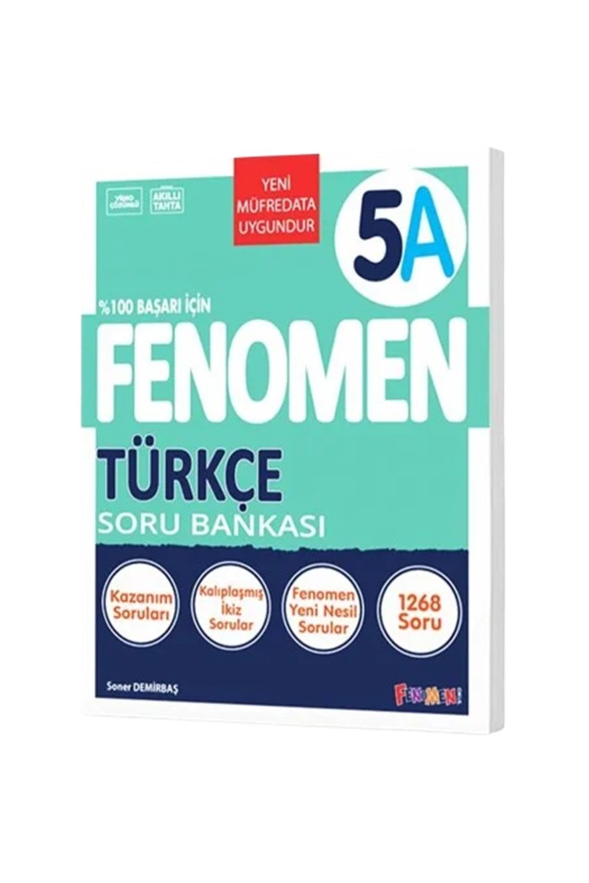 Fenomen Yayıncılık 2024-2025 Müfredat Yeni Nesil 5.Sınıf A Serisi Türkçe Soru Bankası