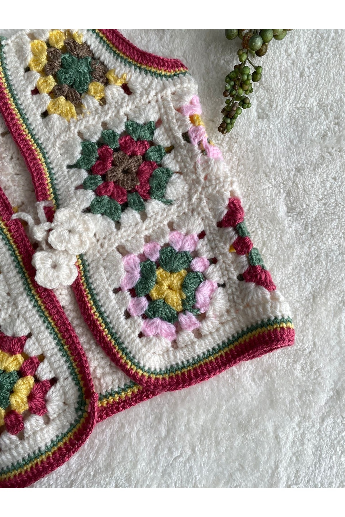 shop Çocuk Örgü Yelek Evdensepete fotoğrafı 2 (önizleme)