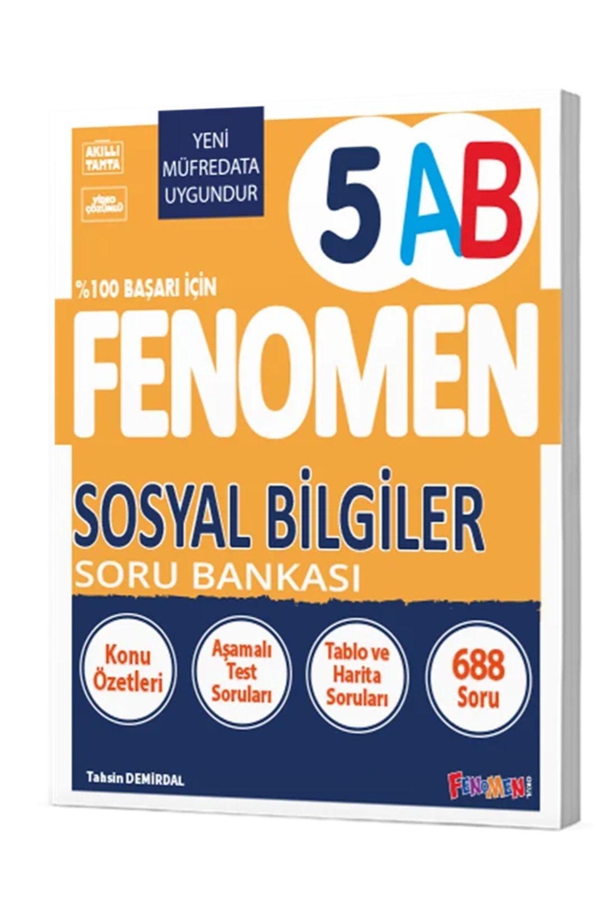 Fenomen Yayıncılık 2024-2025 Müfredat Yeni Nesil 5.Sınıf A-B Serisi Sosyal Bilgiler  Soru Bankası