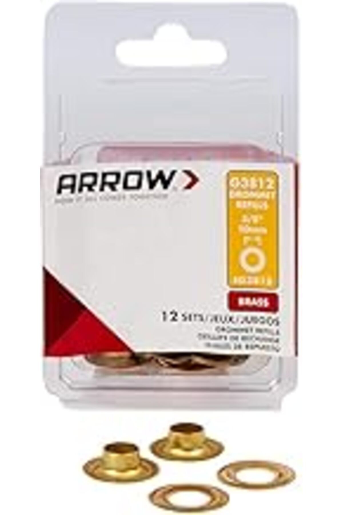 nazeninstoğu Arrow G3812 10Mm Pirinç Kuşgözü Perçin