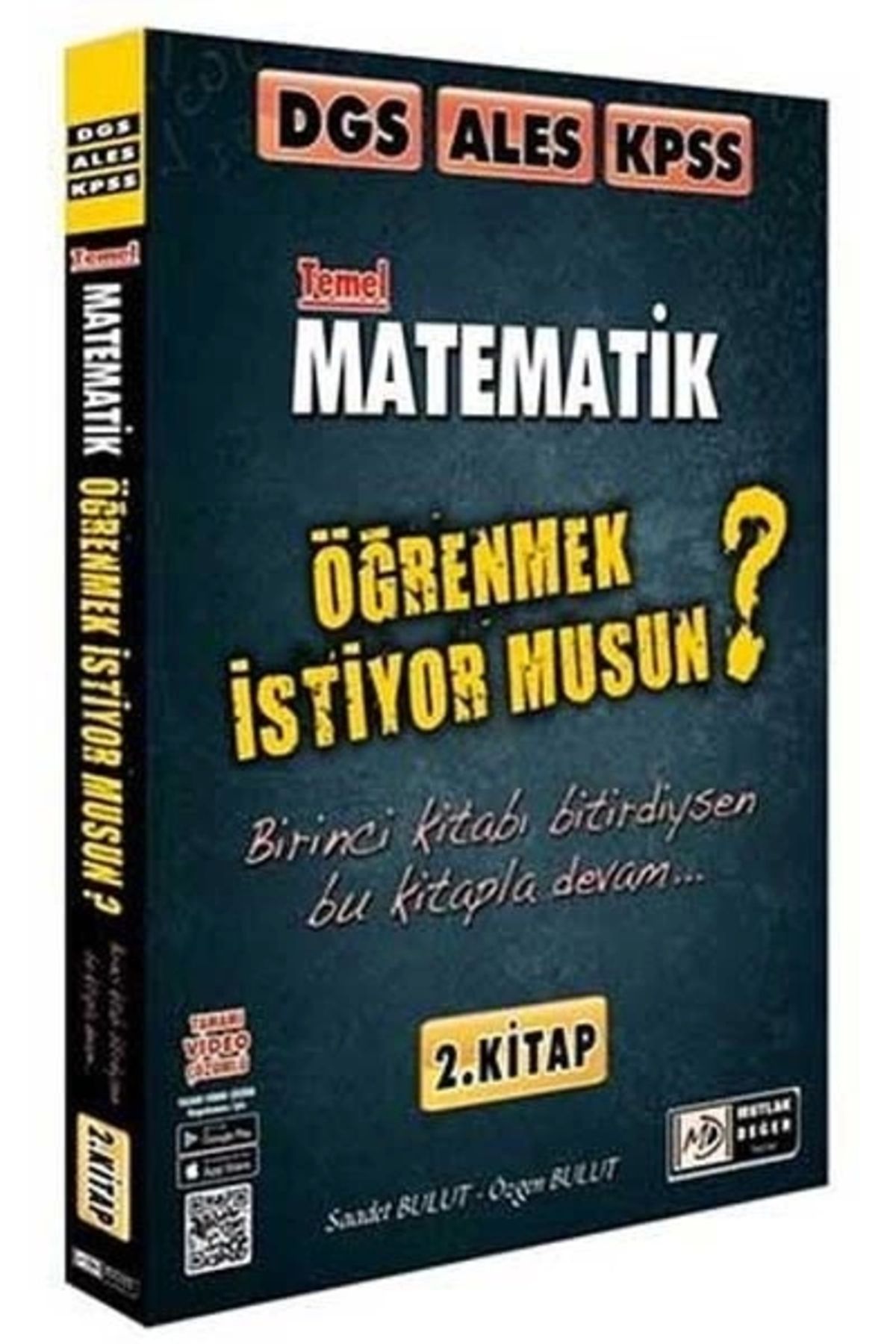 Mutlak Değer Yayınları Mutlak Değer DGS ALES KPSS Temel Matematik Video Çözümlü Soru Bankası 2. Kitap