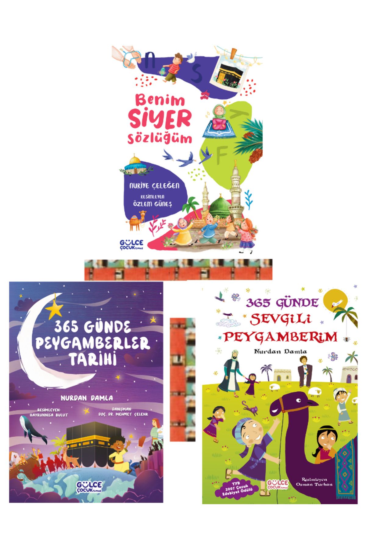 Gülce Kitap Benim Siyer Sözlüğüm,365 Günde Peygamberler Tarihi,365 Günde Sevgili Peygamberim(FleksiCilt)(3kitap)