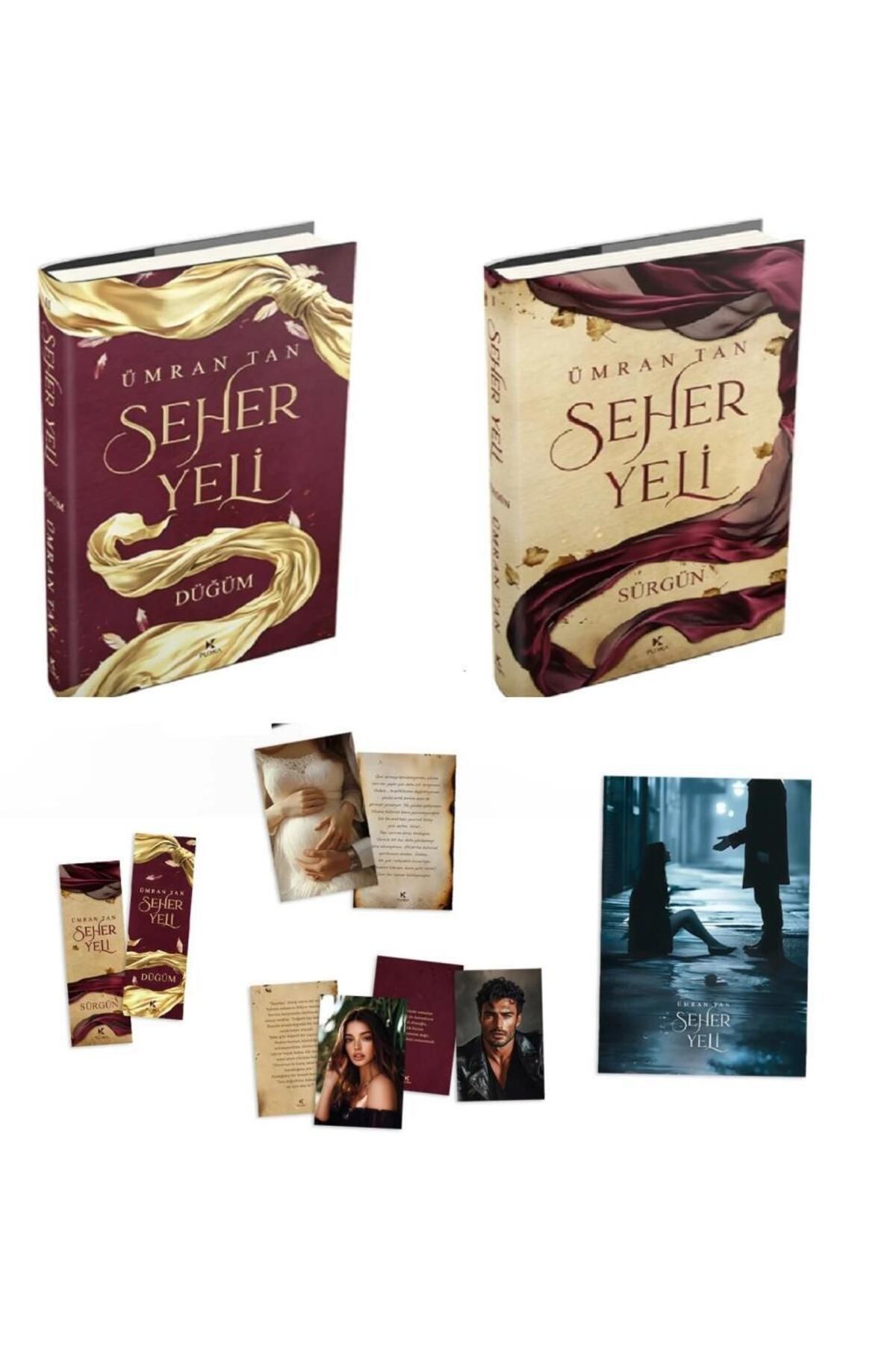 Pukka yayınları Ümran Tan Seher Yeli + Sürgün Ciltli (2 Kitap)