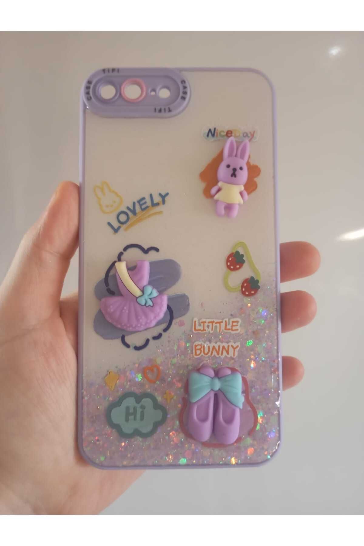 Soffany Iphone 7/8 Plus Yapışkan Karikatürlü Kılıf