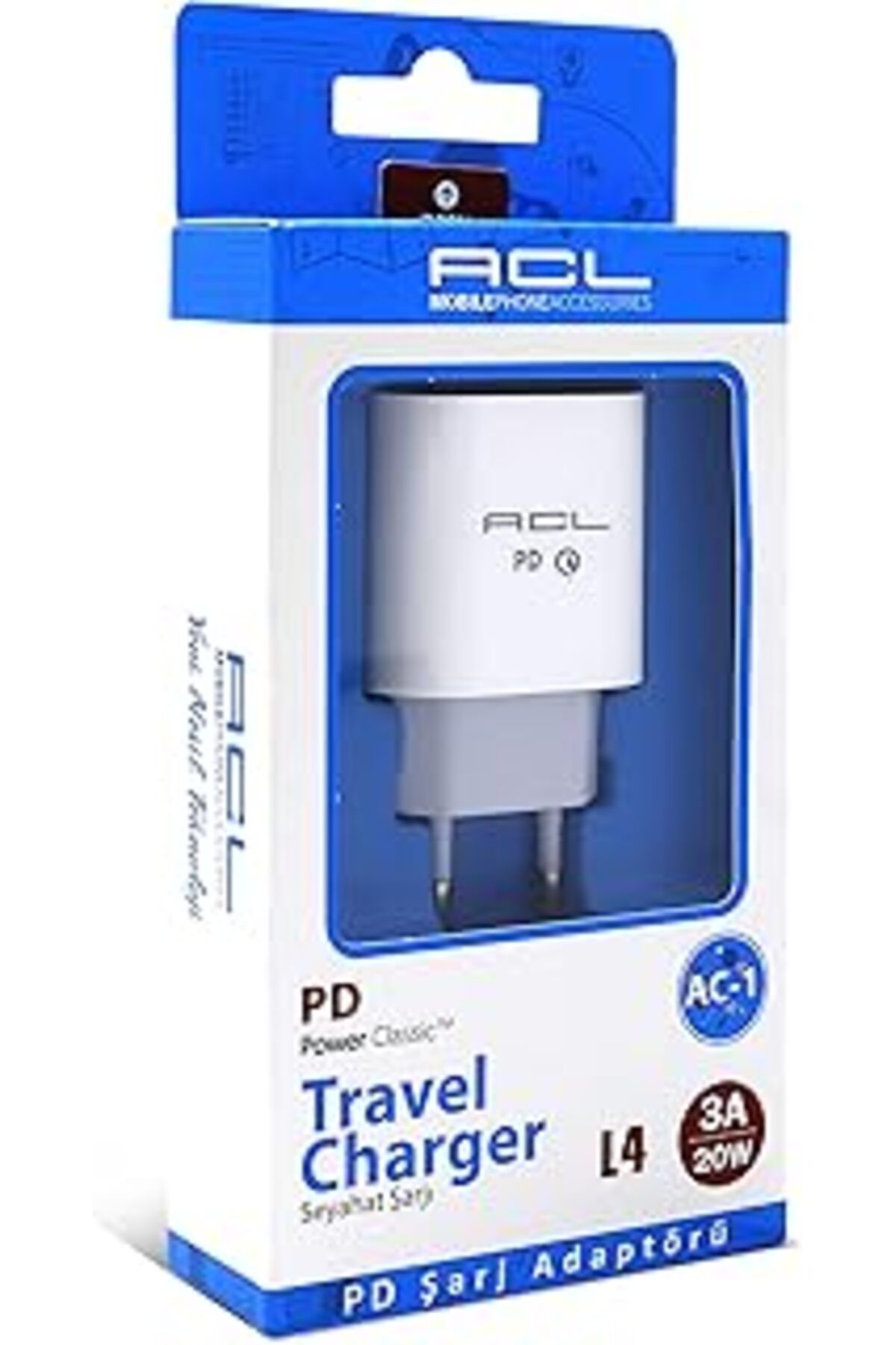 Epatim Acl L4 QuiCk Charge 3.0 18W 1Xusb Duvar Şarj Adaptörü