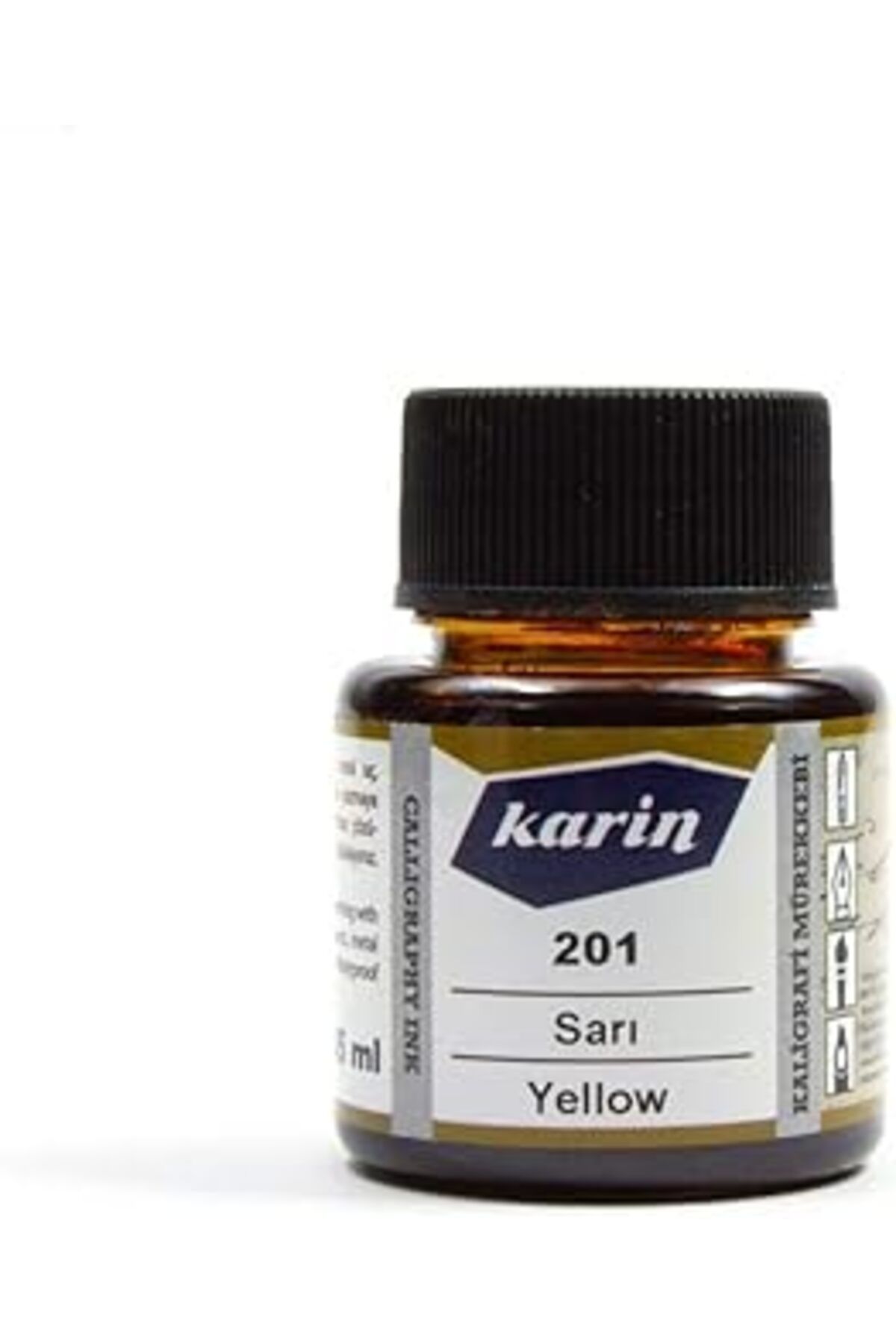 ShopZum Karin Kaligrafi Mürekkebi 45Ml Sarı 201