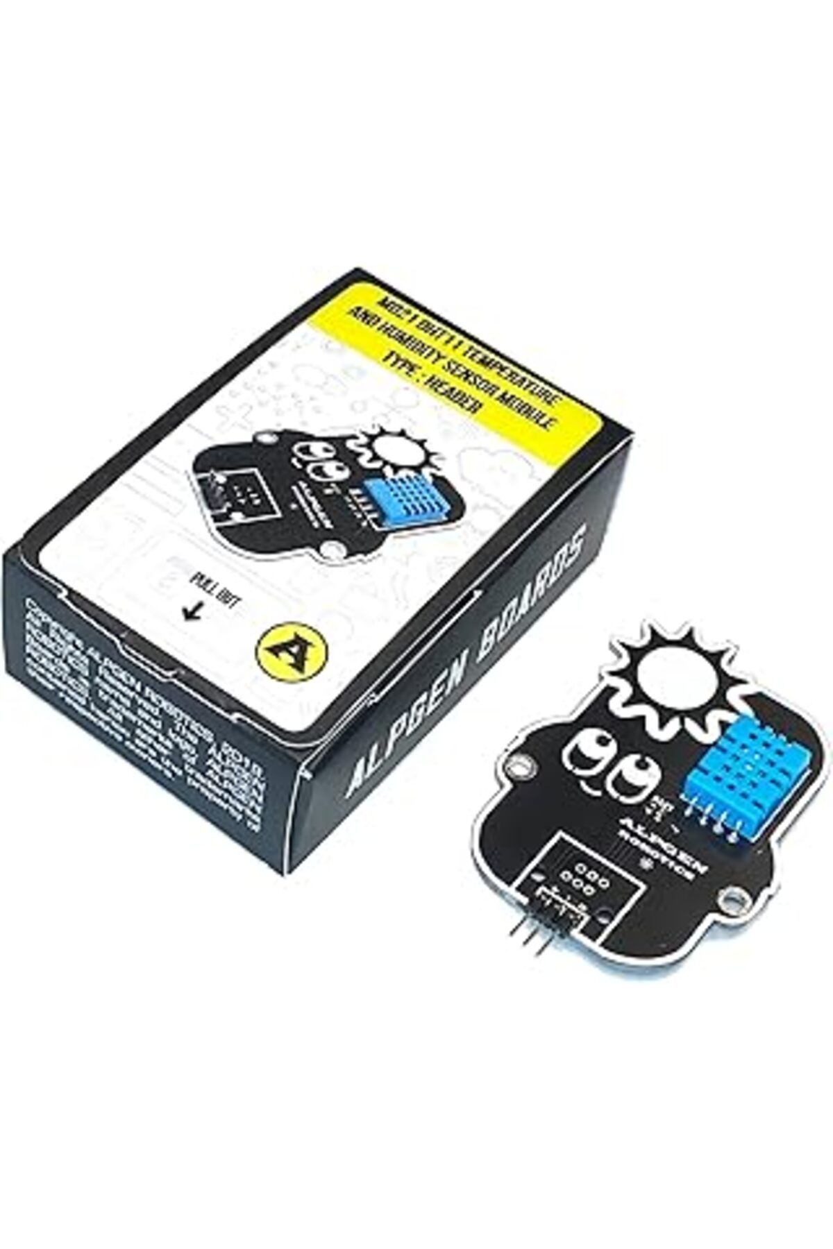 nazeninstoğu Alpgen Robotics Dht11 Sıcaklık Ve Nem Sensör Modülü Boards M021 Arduino Raspberry Uyumlu