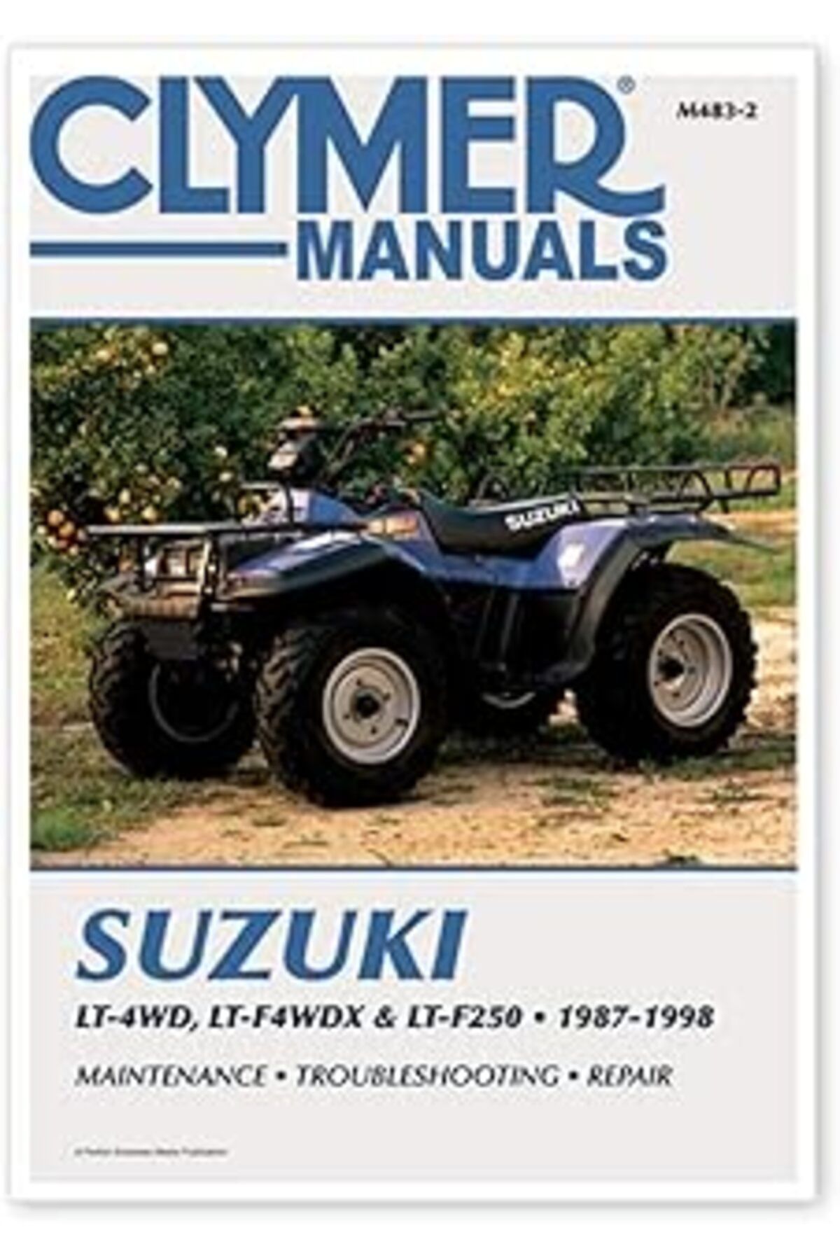 Ceet Markets Suzuki Lt-4, Lt-F4X & Lt-F250 Atv (1987-1998) Service Repair Manual