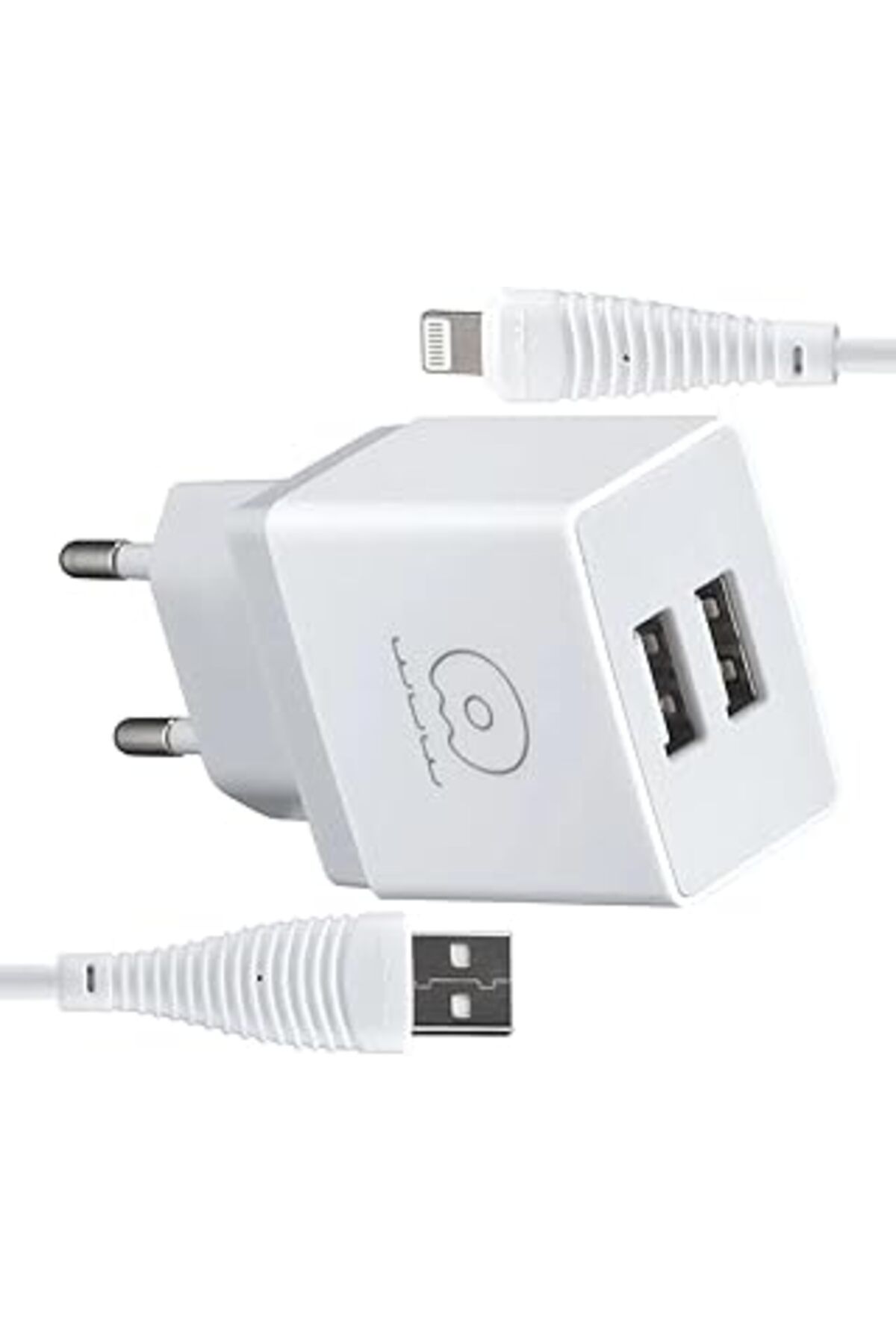 ShopZum Wuw T18 2 Usb Girişli 2.1 Amper Sarj Al (Lightning)