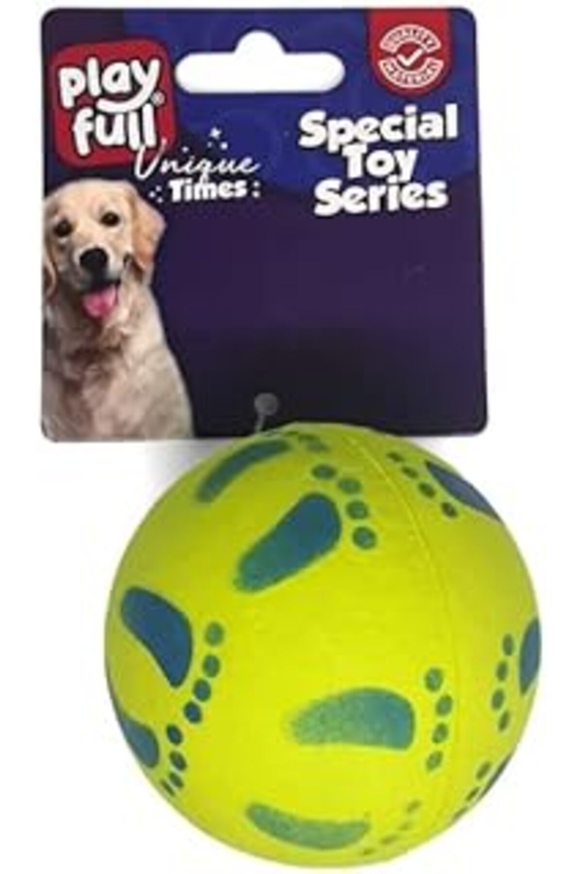 ebadi -4039-Playfull Zıplayan Sünger Köpek Oyun Topu 6,3 Cm