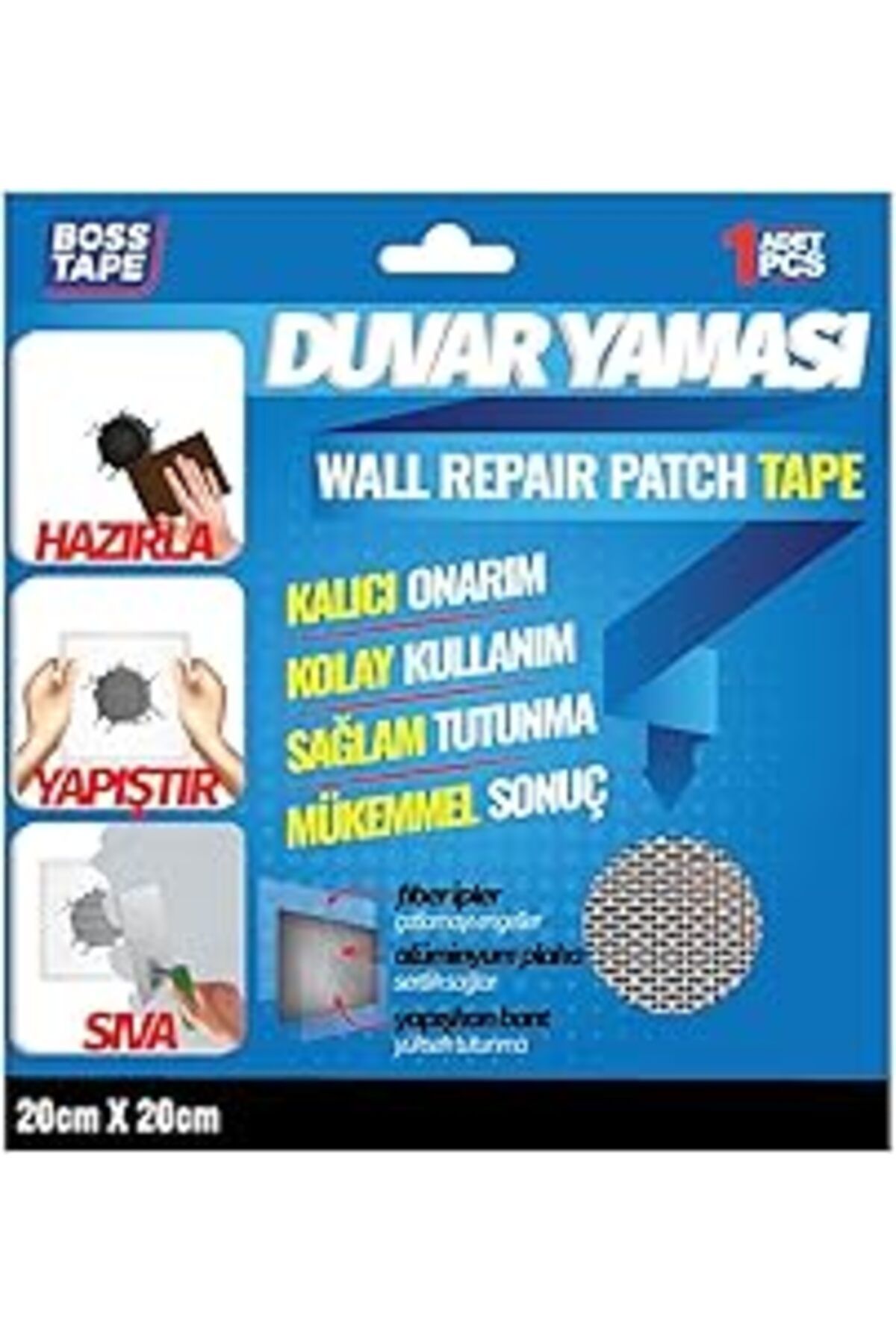 nazeninstoğu Tape Duvar Yaması 20Cmx20Cm