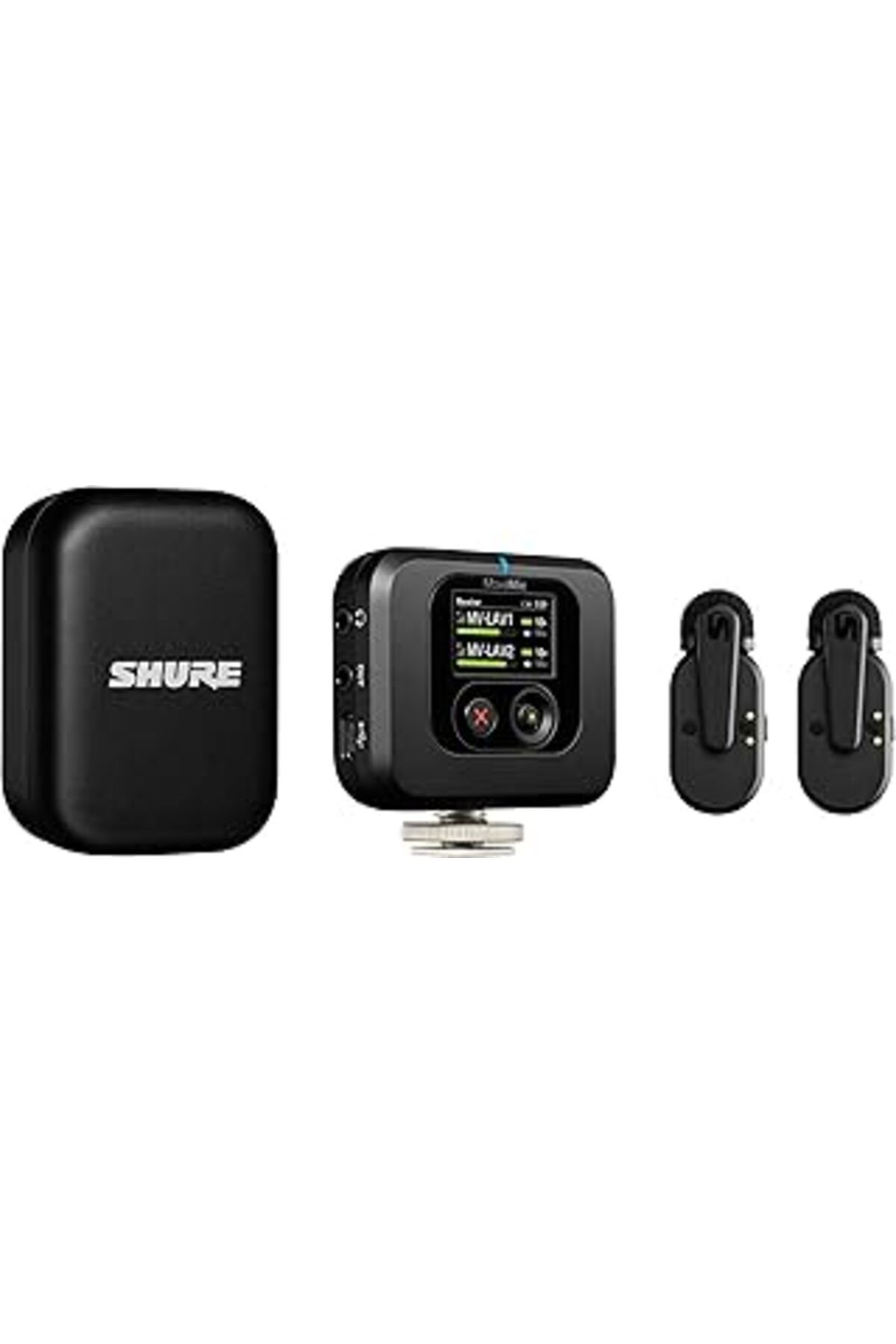 ShopZum Shure Movemic Two Receiver Kit, Two Channel Direct To Phone Wireless Alier Microphone With Movem