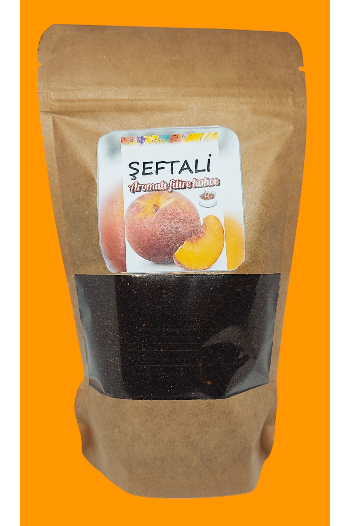 herseyvar 100 GR ŞEFTALİ AROMALI FİLTRE KAHVE