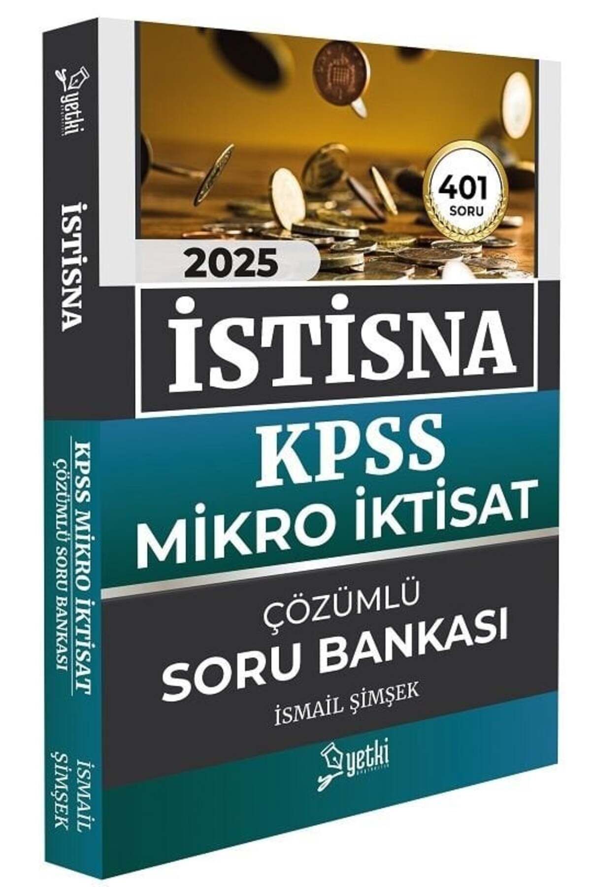 Yetki Yayıncılık Yetki 2024-2025 KPSS A Grubu Mikro İktisat İSTİSNA Soru Bankası Çözümlü