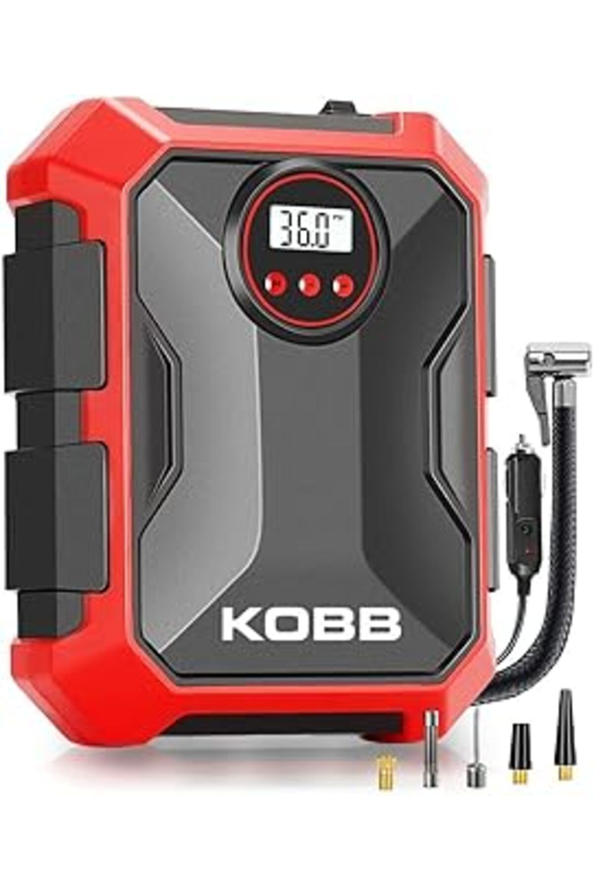 MAGNESİA Kobb Kb200 12Volt 150 Psi Ayarlanabilir Dijital Basınç Göstergeli Hava Lastik Şişirme Pompası