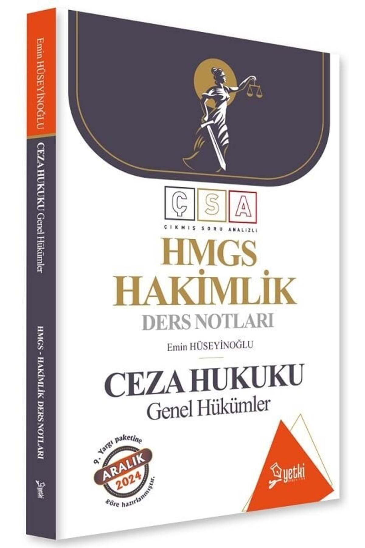 Yetki Yayıncılık Yetki  HMGS Hakimlik Ceza Hukuku Genel Hükümler Ders Notları