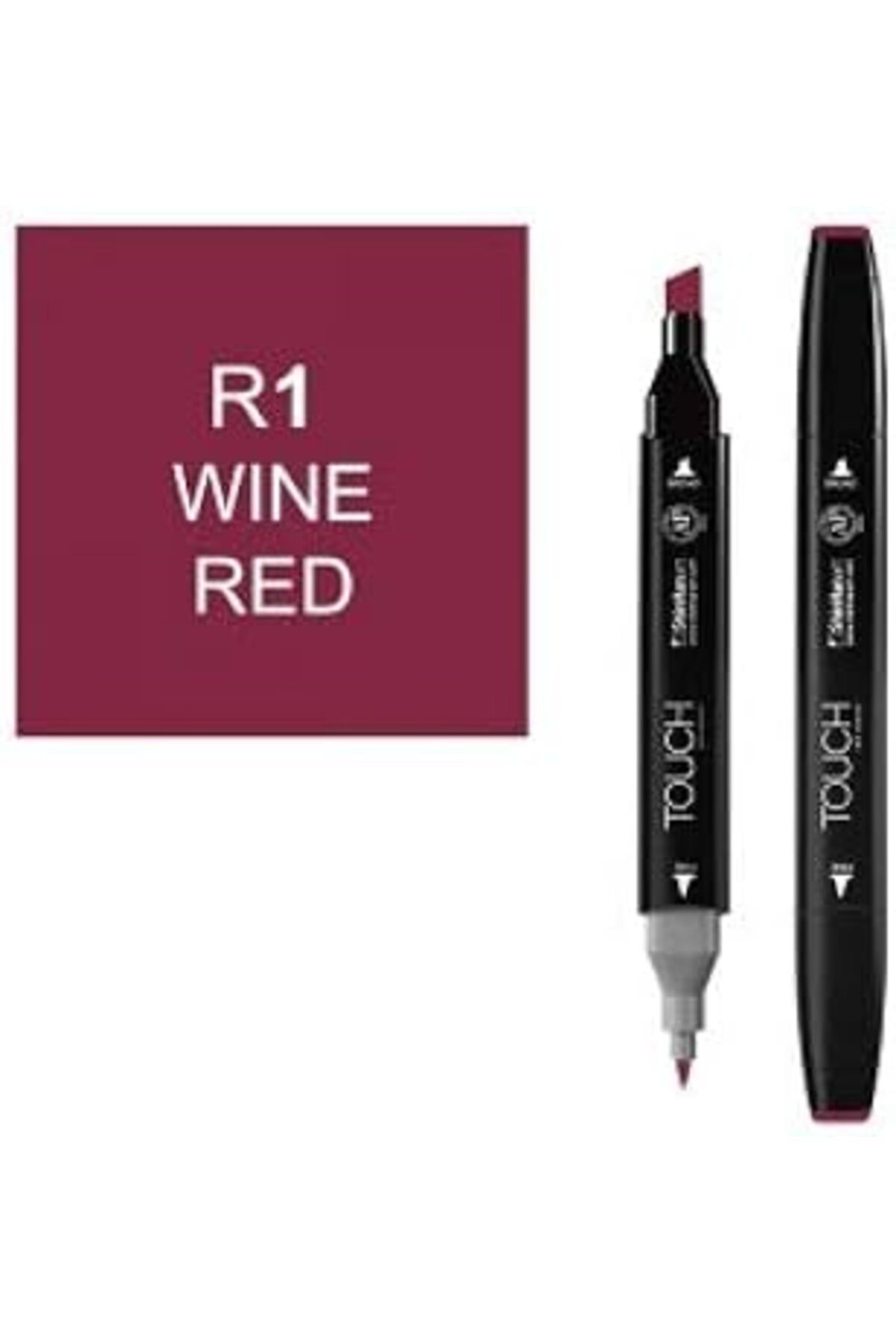 ebadi Touch Twin Marker R1 Wine Red