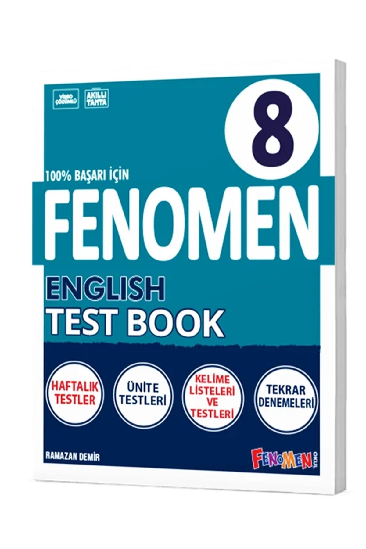 Fenomen Yayıncılık 2024-2025 Müfredat Yeni Nesil 8.Sınıf Test Book ( İNGİLİZCE ) Soru Bankası