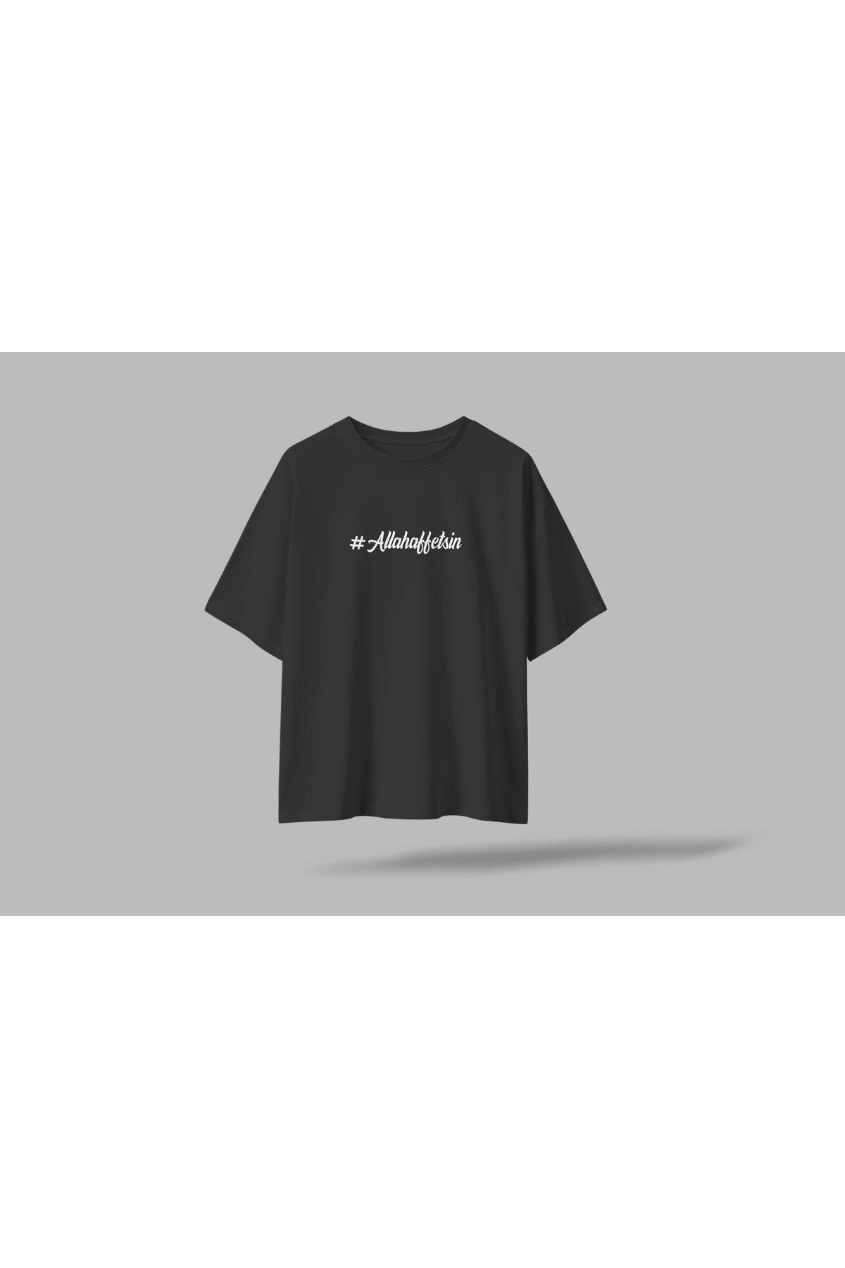 BERİLDEN Allah Affetsin Komik Yazılı Esprili Baskılı Oversize T-Shirt Unisex